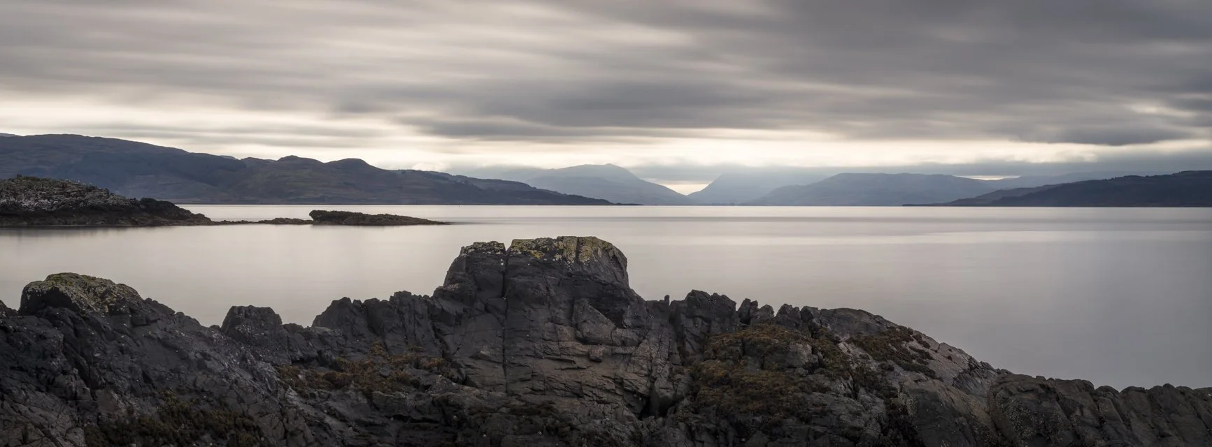 From Mingary Castle view towards Mull