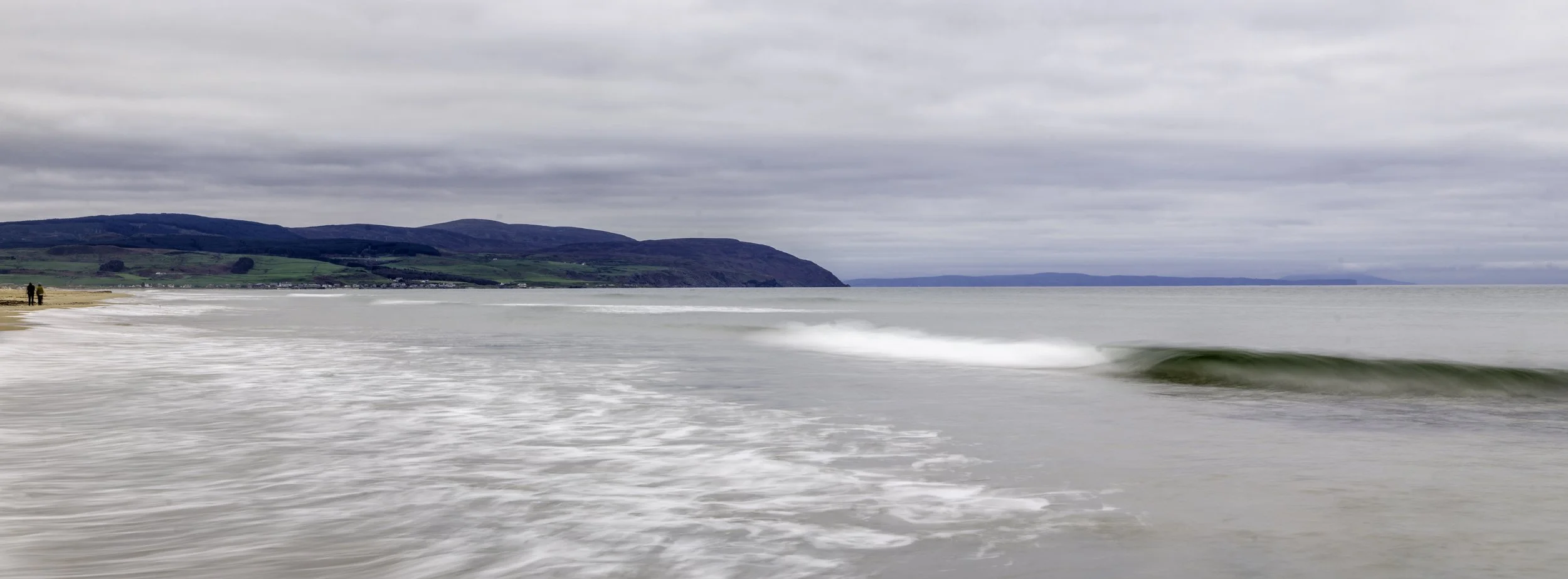 Wave and Beach - Kintyre Peninsula