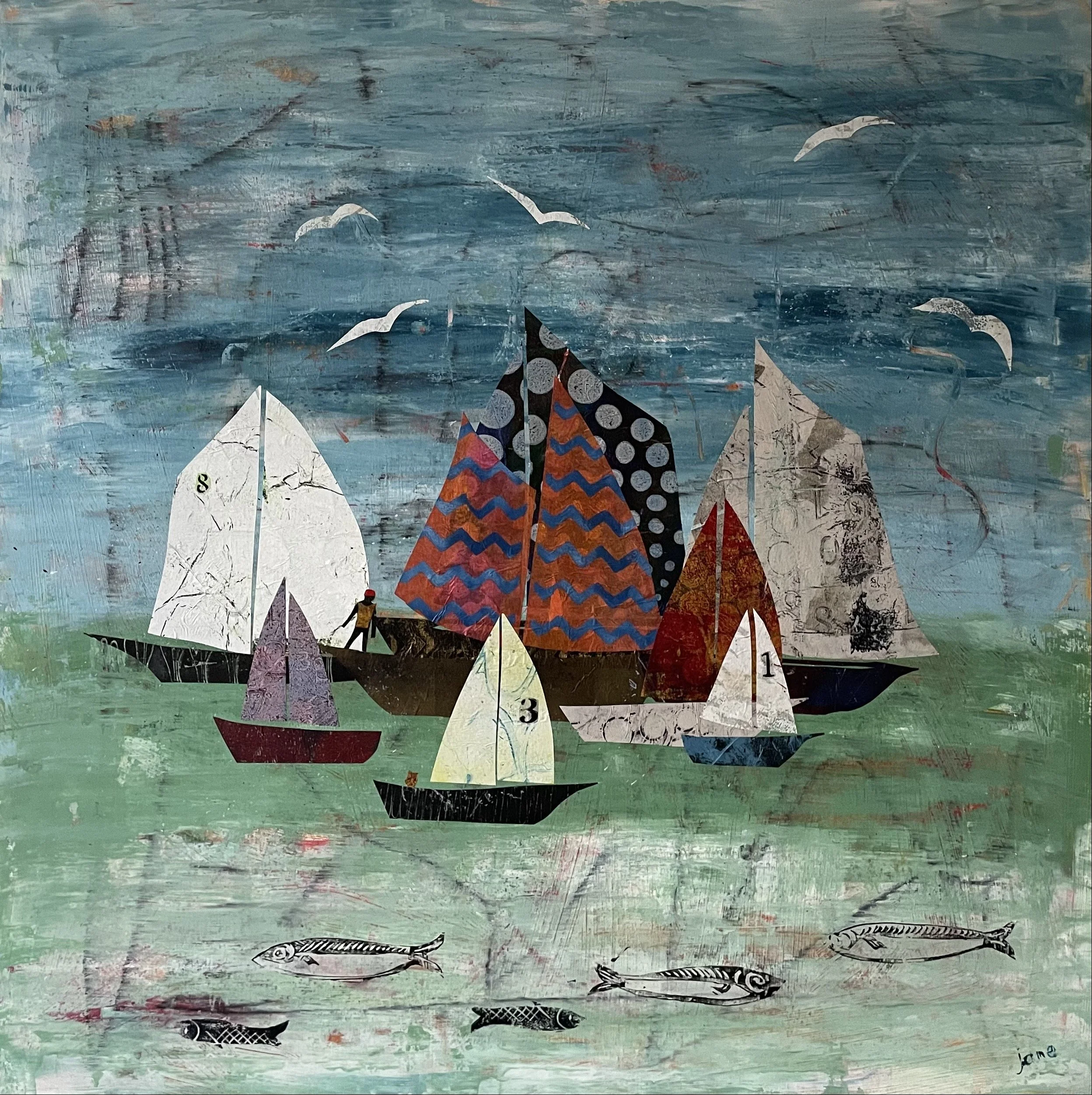 Regatta Day Greetings Card