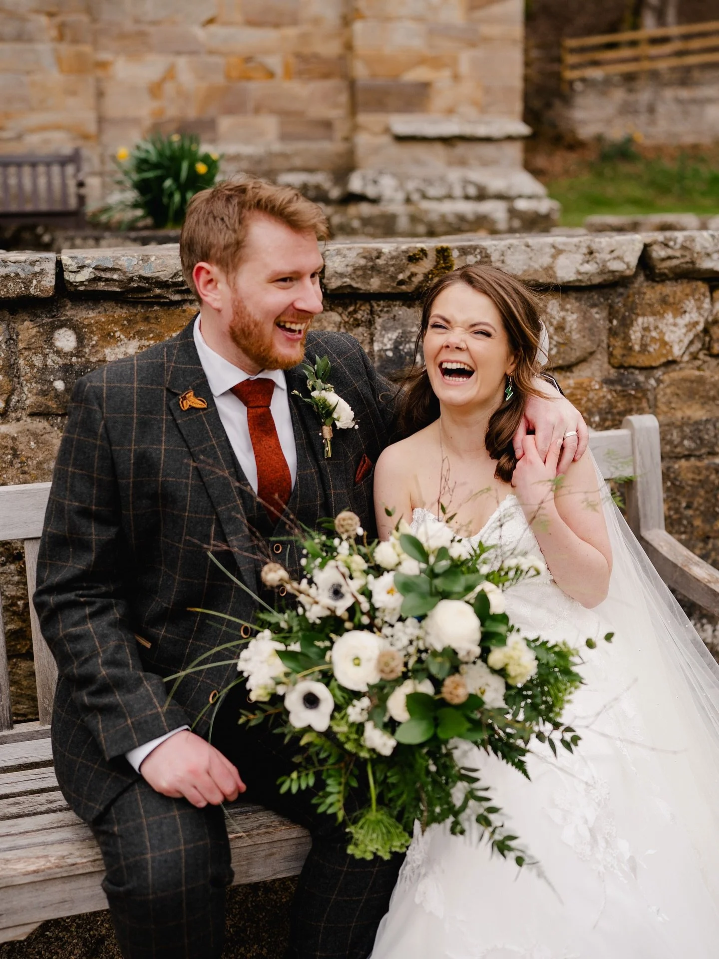 Come for Rachel &amp; Ben, stay for @ukweddingfilms with canap&eacute;s 😆 What a brilliant day with such kind, thoughtful people! Myself and Joe were made to feel like guests - wish we could do it all again! 🤩

Venue @brinkburnnorthumberland 
Regis