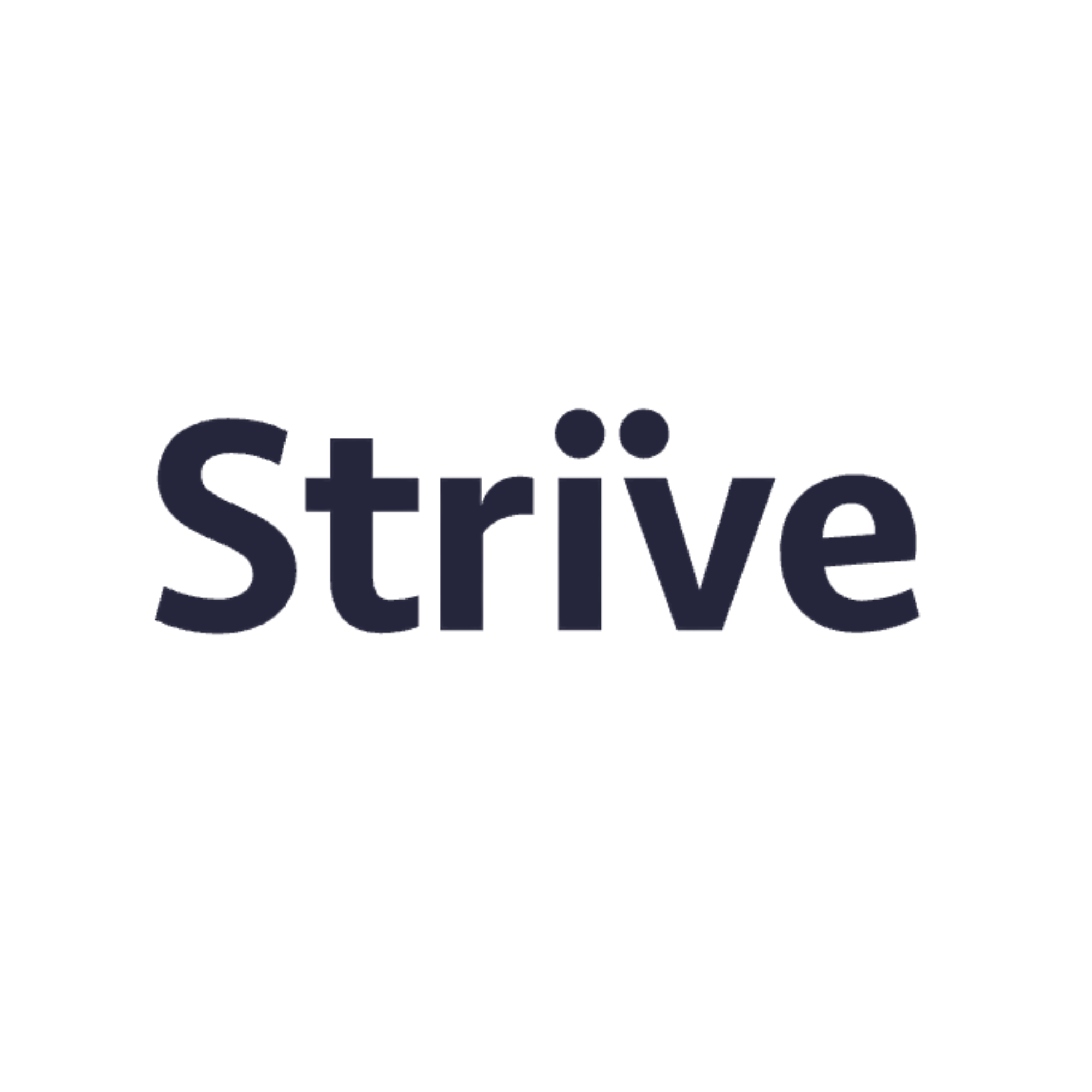 Strive logo.