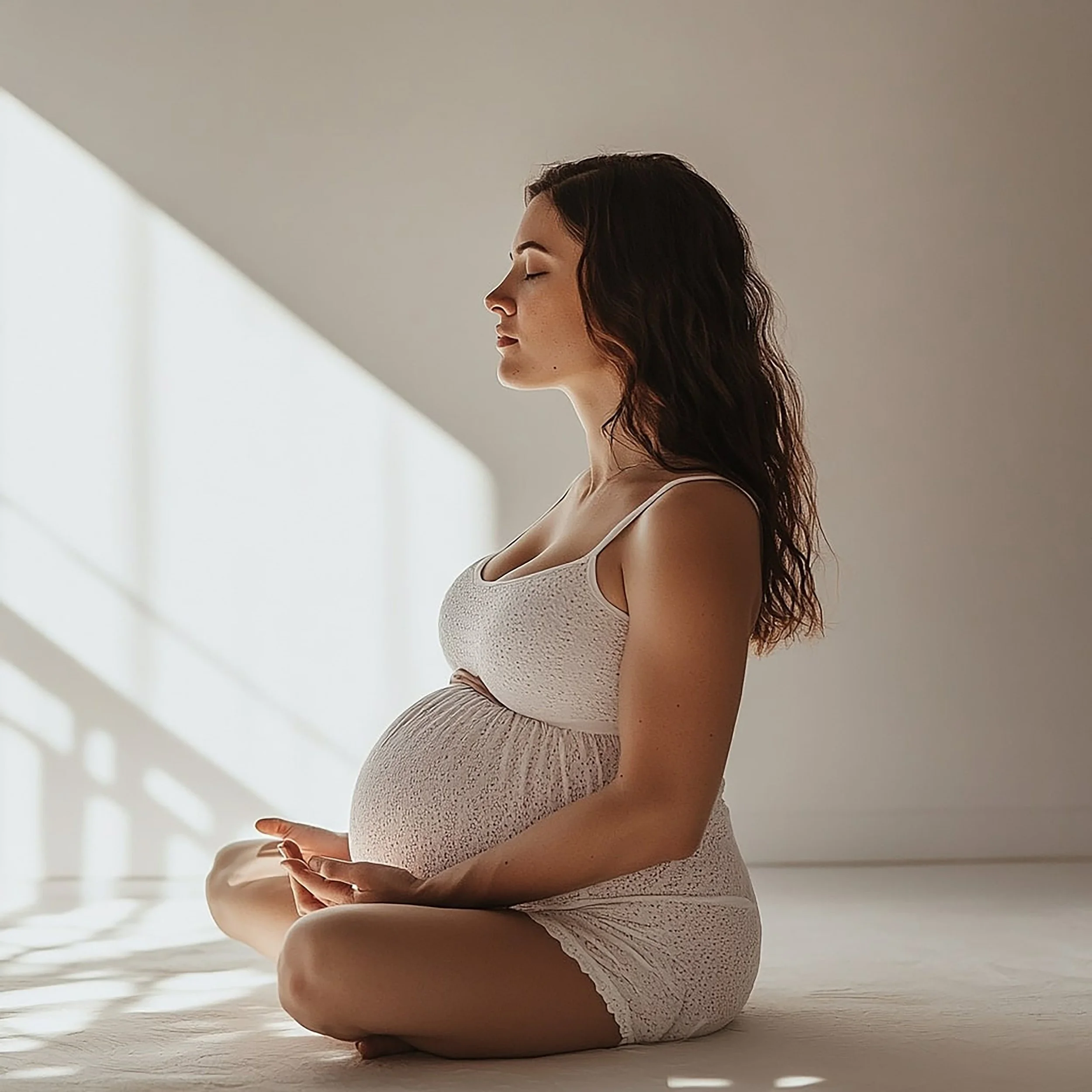 body preparing for labor