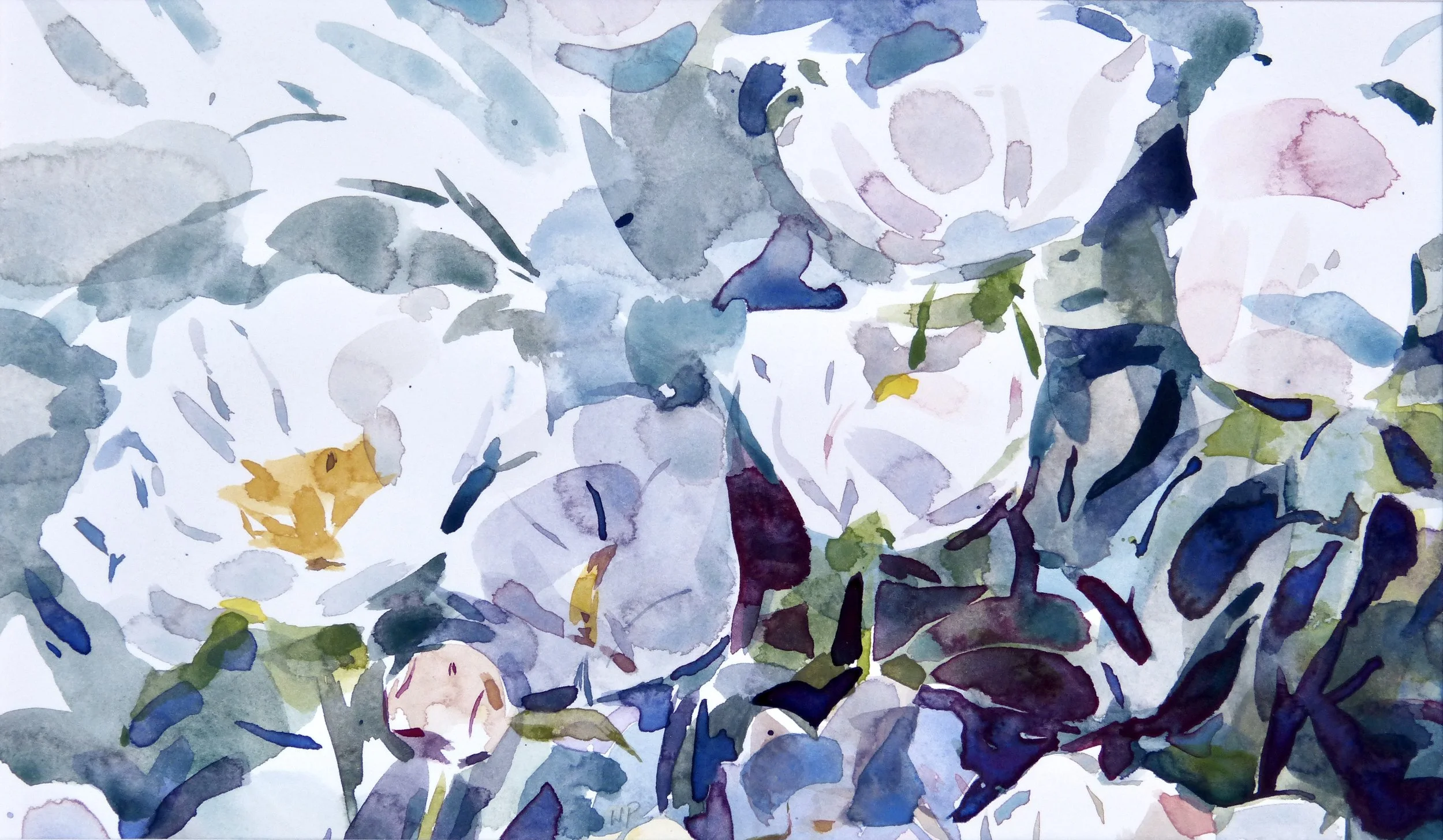 'Peonies' 
  18 x 30 cm  