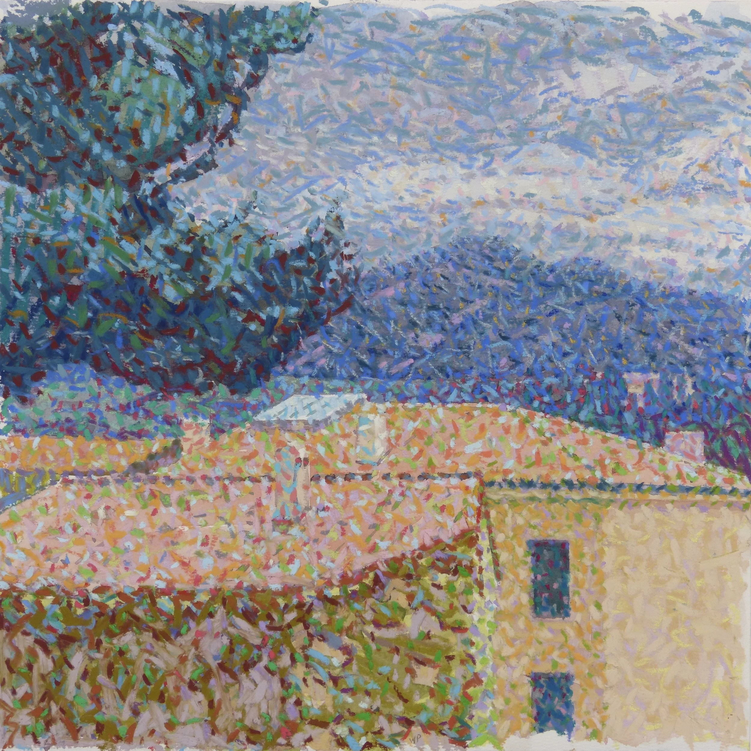 'Cloud Cover, Collioure'
  28 x 28 cm  