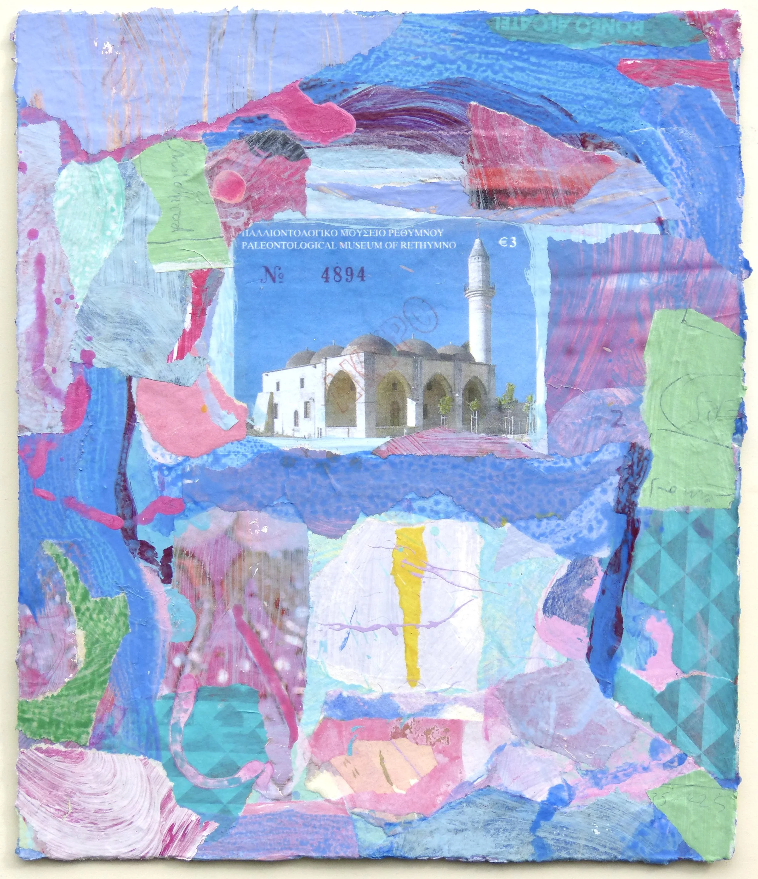 ‘Rethymnon' - Mixed Media 
  31 x 26 cm  