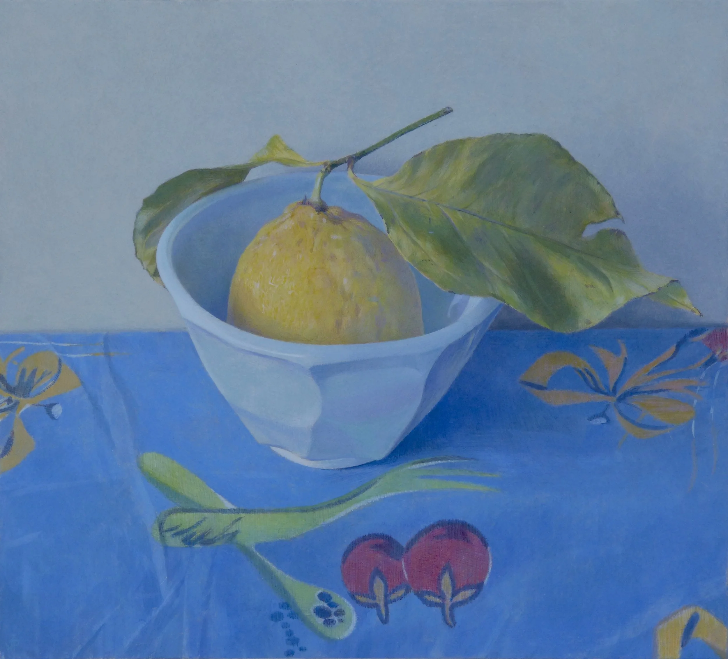 'Late Spring, Early Summer'
  Egg Tempera On Gesso Panel, 2013  
 29 x 32cm (With frame 51 x 54 cm) 
 £925 