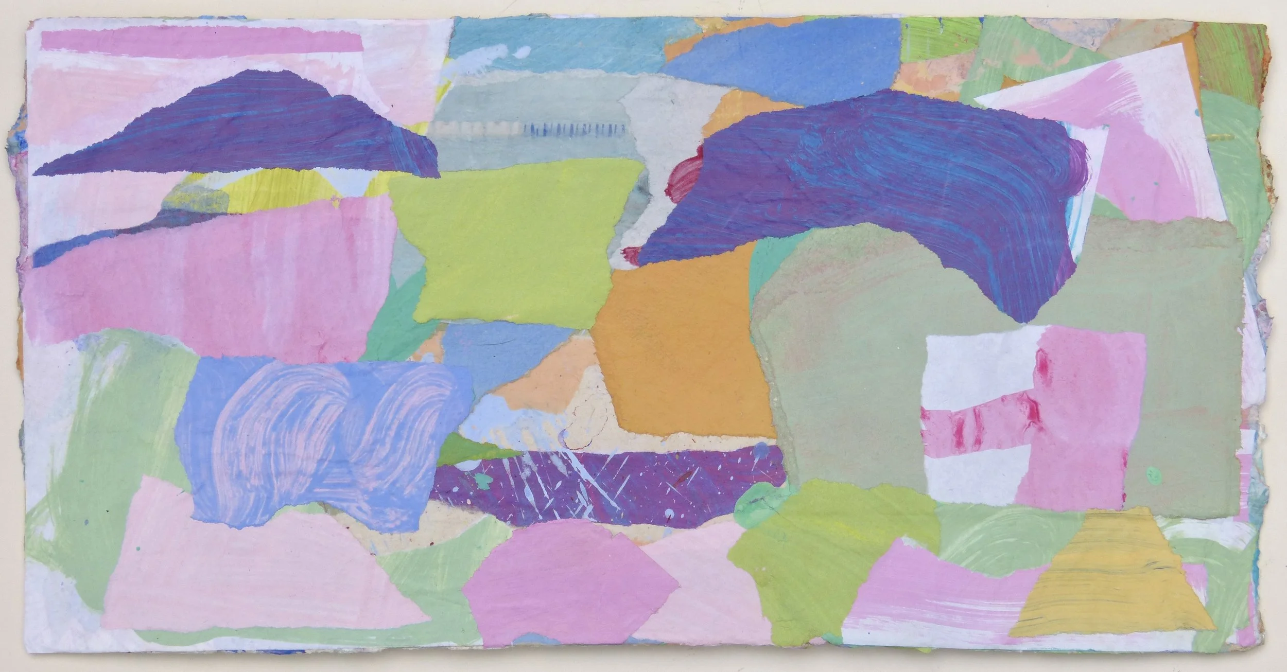 'Swimmer' - Acrylic
  21 x 42 cm  