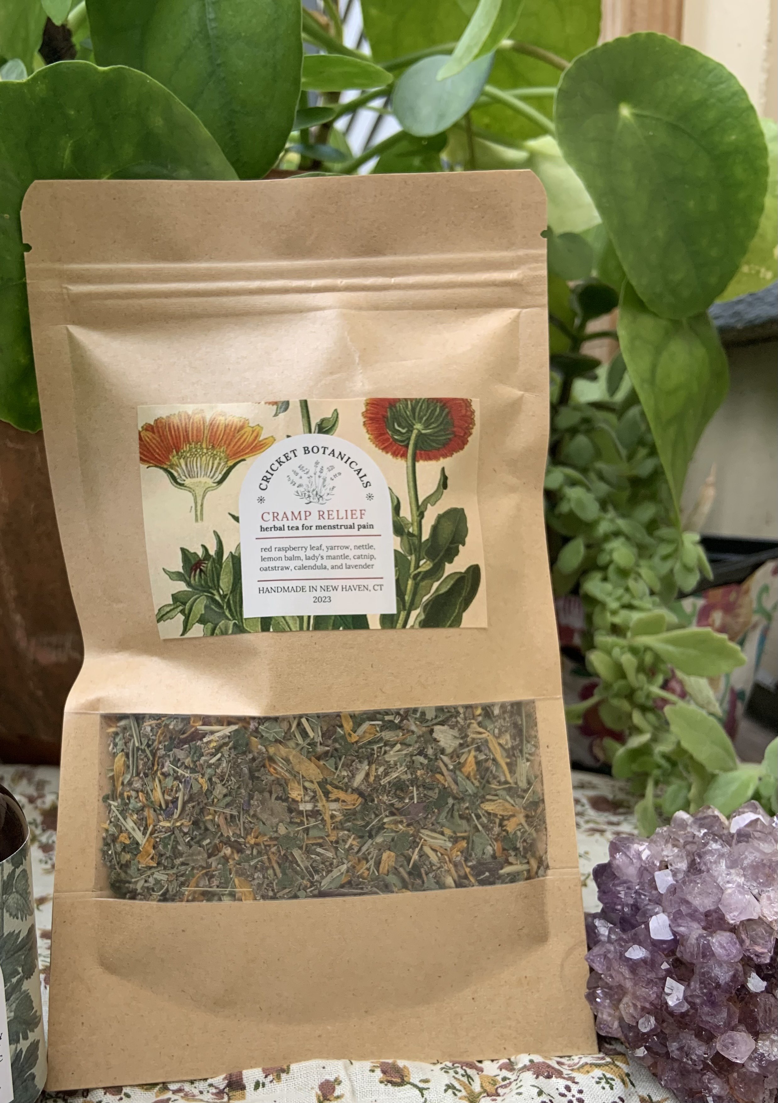 cramp relief loose leaf tea blend