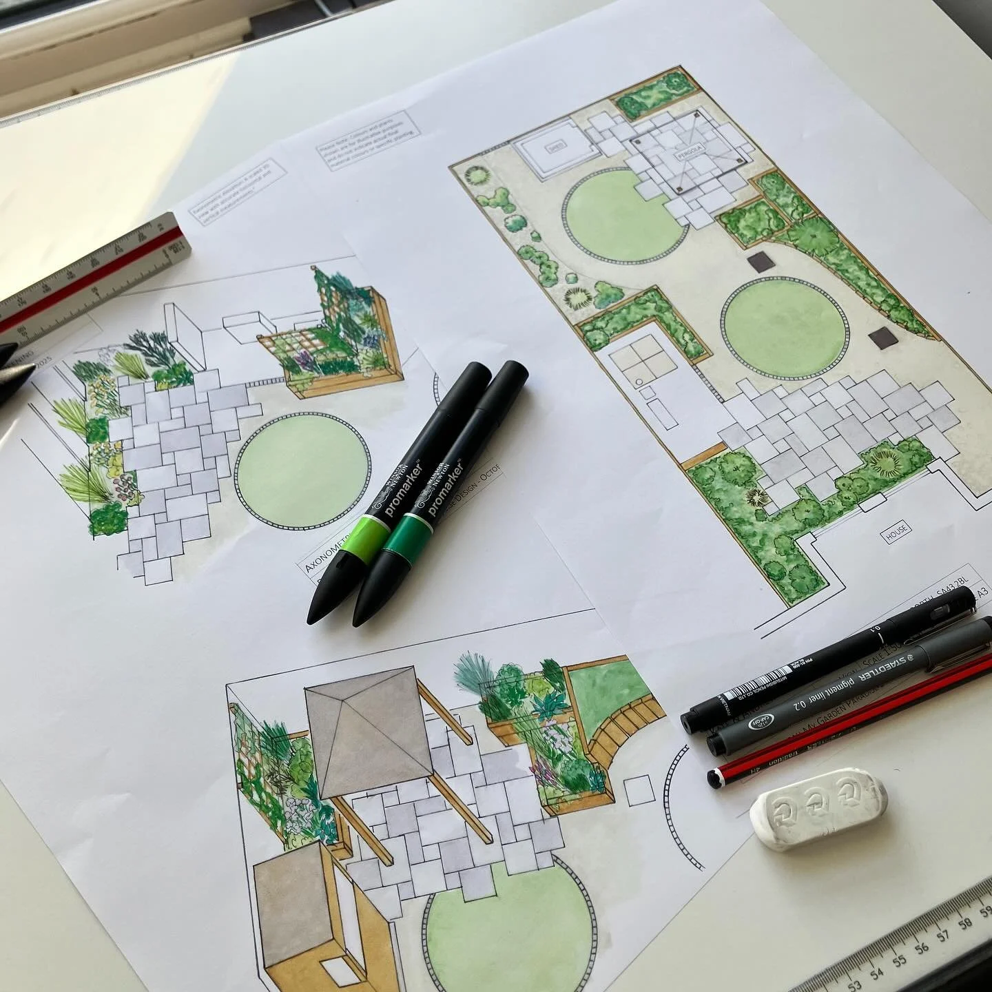 A little behind-the-scenes moment ✏️
The last few months have been busy with lots of design work with several new projects at different stages.
This one is about to move forward from paper to reality very soon&hellip; which is always the most excitin