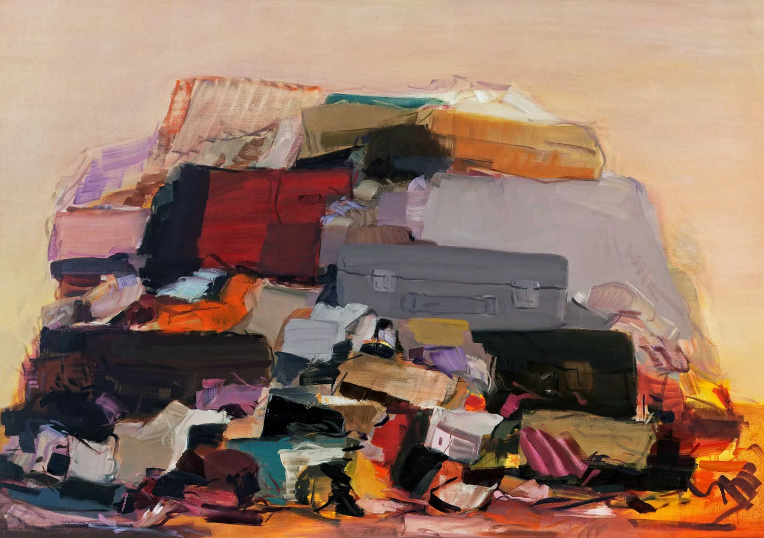 Painting from the Said Baalbaki archive