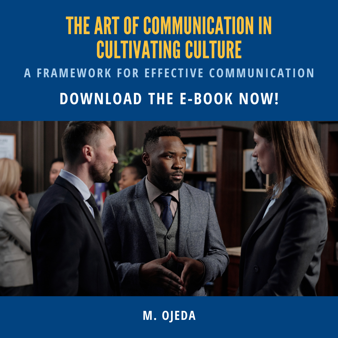 E-Book The Art of Communication in Cultivating Culture by M. Ojeda