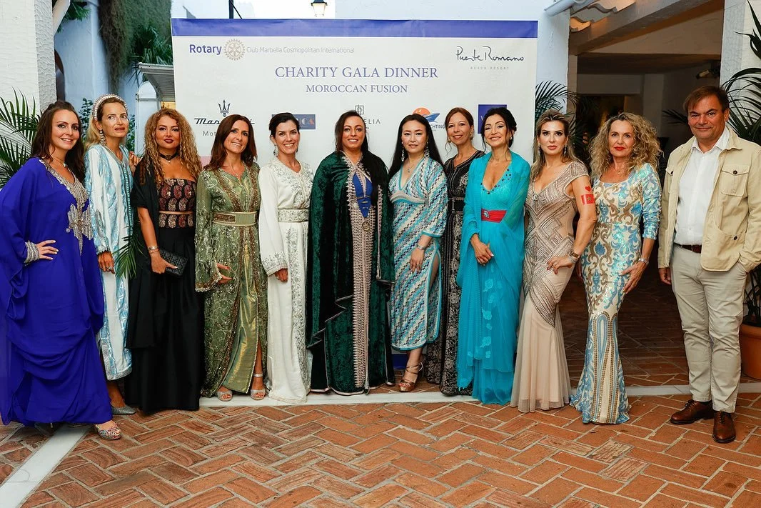 Raising funds last night for the victims of the earthquake in Morocco 🇲🇦🙏🏼
@rotaryclubmarbellacosmopolitan

Another successful themed Gala and we will not have been able to do it without the support of all our sponsors, artists, photographers and