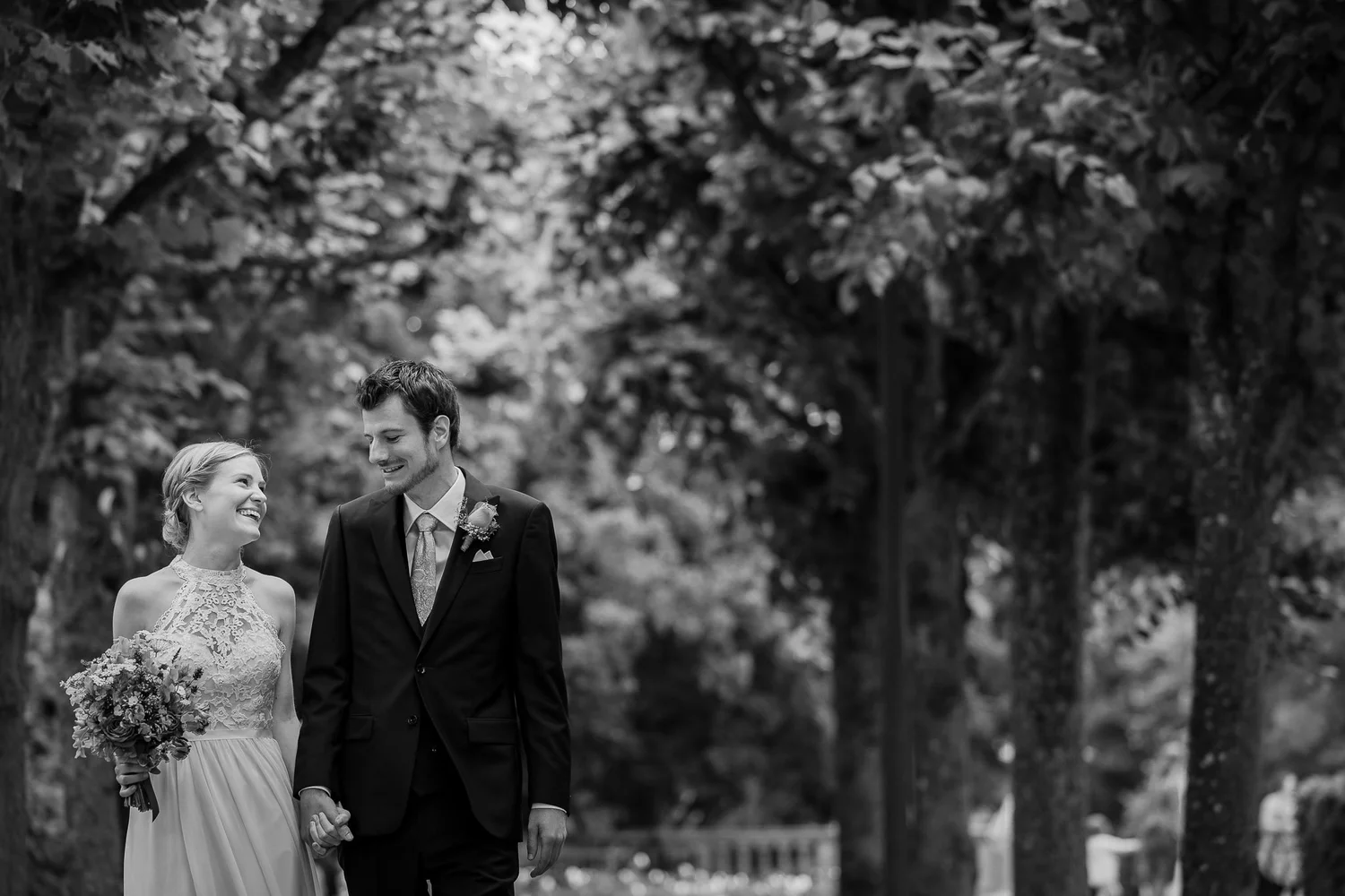 Sommarporträtt — varmt aftonljus