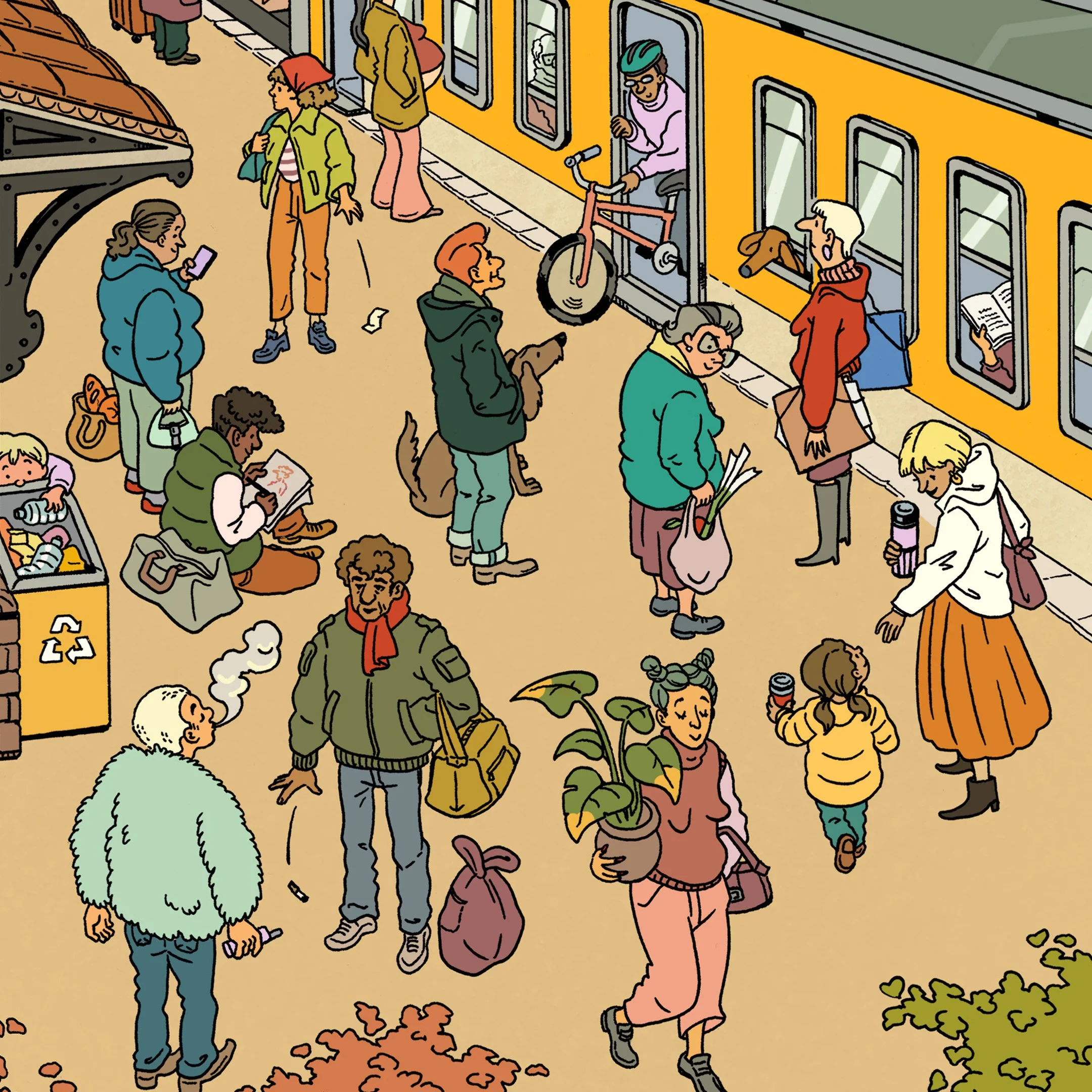 Ecoembes x Apple Tree Agency - Illustration