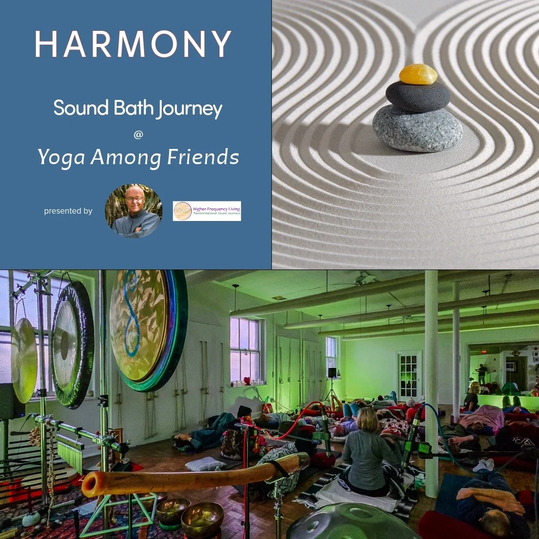 Harmony | Sound Bath Journey at Yoga Among Friends in Downers Grove, IL 