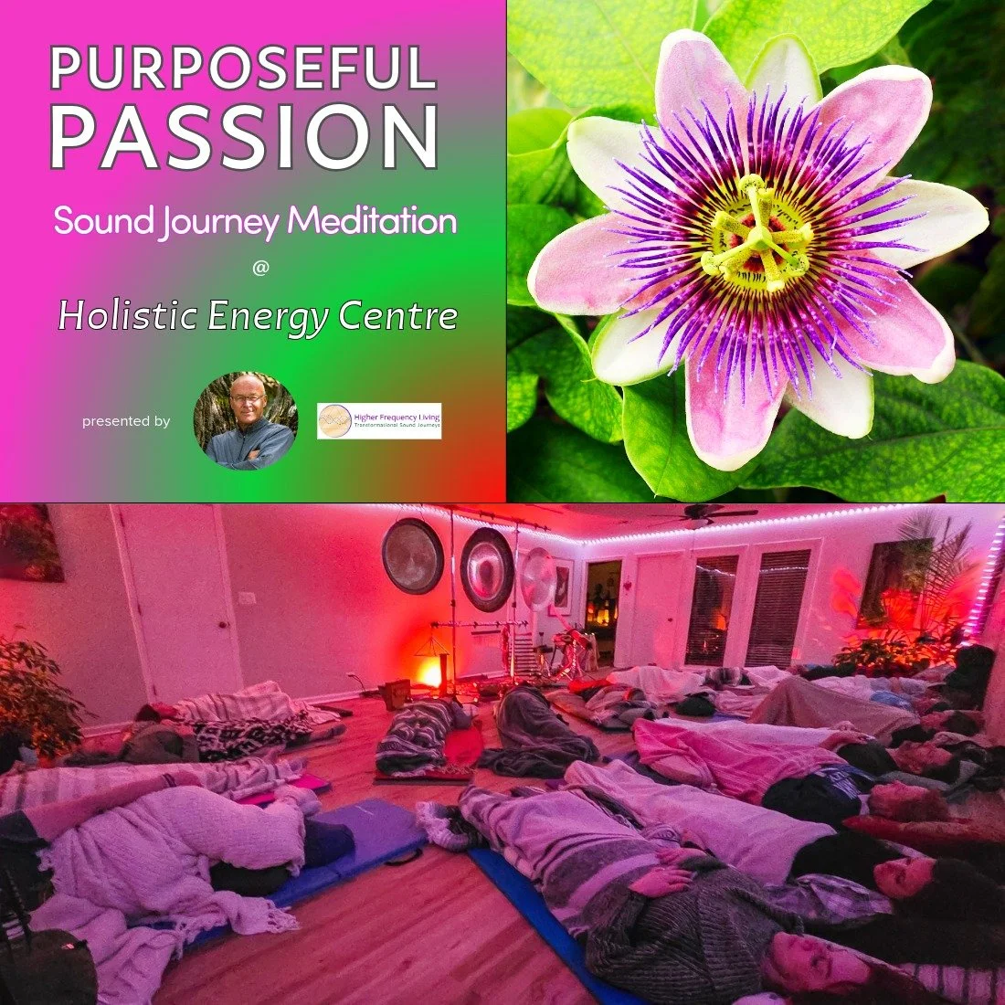 Purposeful Passion | Sound Bath Meditation on 2/28/26 at the Holistic Energy Centre in Warrenville, IL