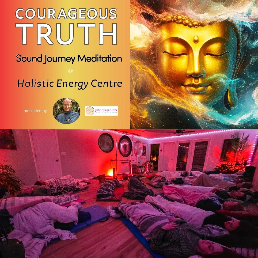 Courageous Truth | Sound Bath Journey Meditation on 1/31/26 at the Holistic Energy Centre in Warrenville, IL