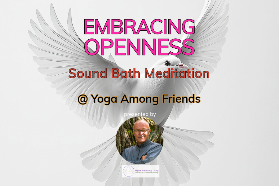 Embracing Openness | Sound Bath Meditation at Yoga Among Friends in Downers Grove, IL