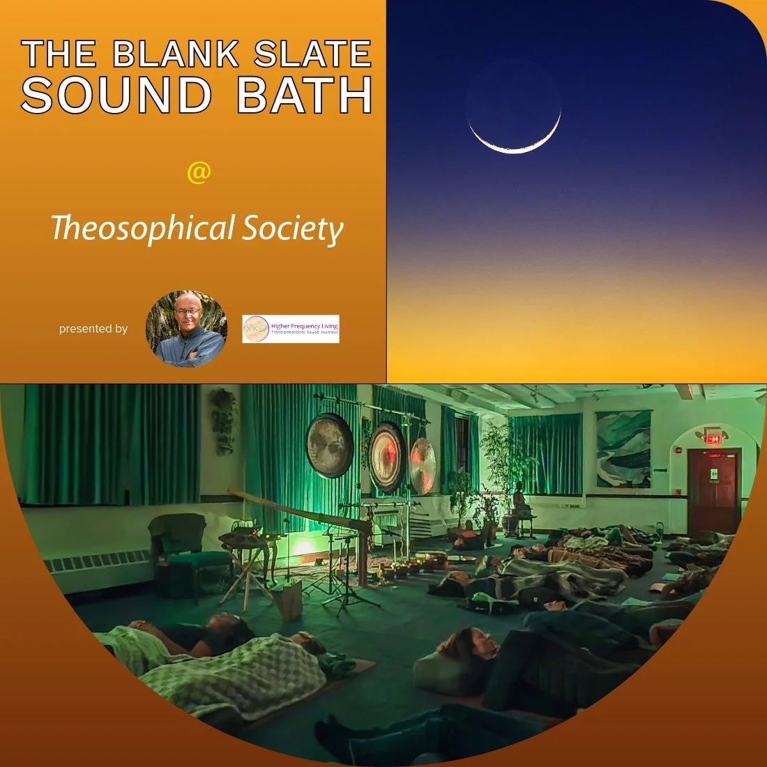 The Blank Slate: A New Moon Sound Bath on 11/6/26 at the Theosophical Society in Wheaton, IL