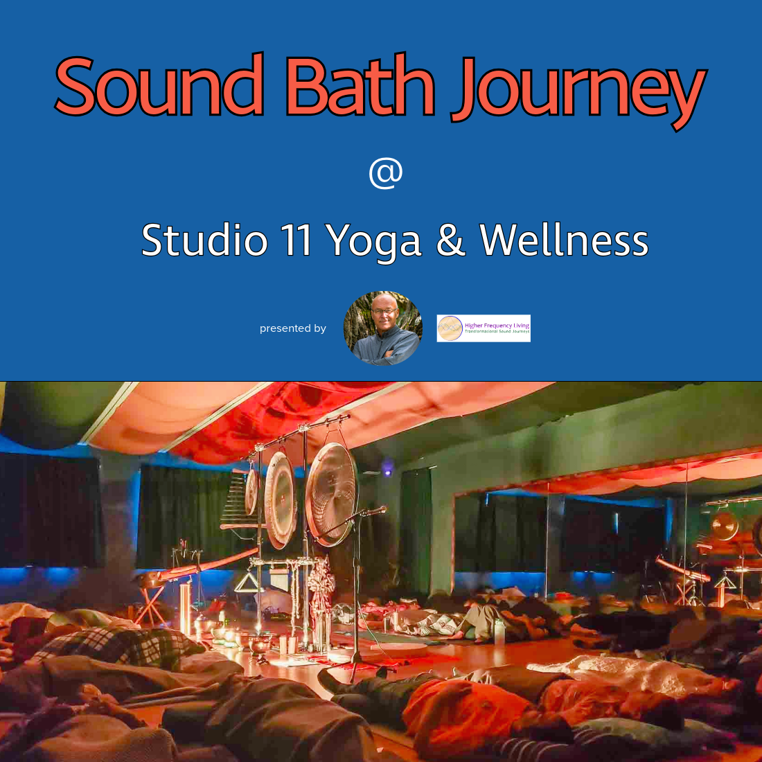 Sound Bath Journey on 5/23/26 at Studio 11 Yoga & Wellness in Wheaton, IL