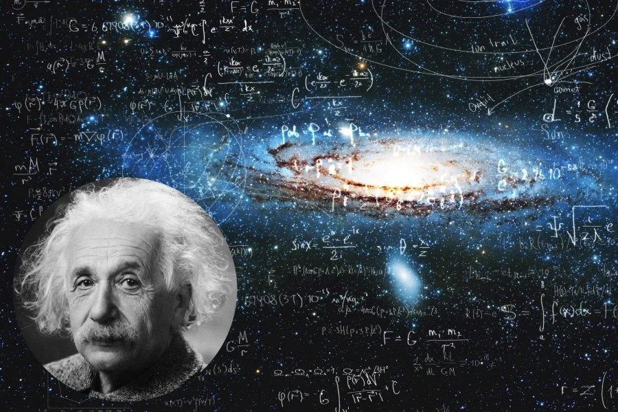 Quantum Physics Albert Einstein Visualization