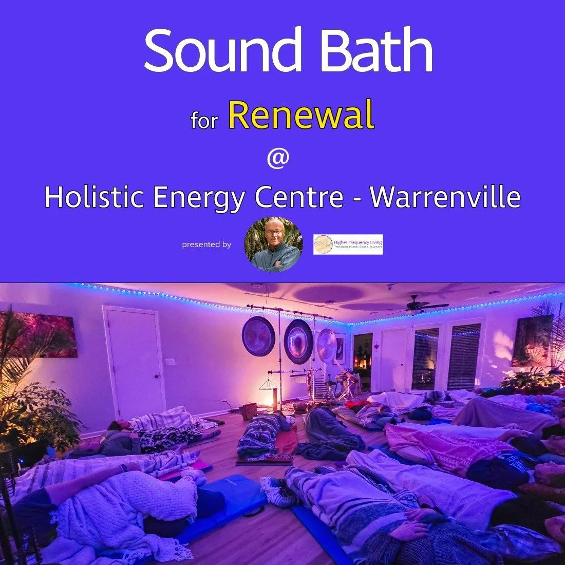 Sound Bath for Renewal at the Holistic Energy Centre in Warrenville, IL