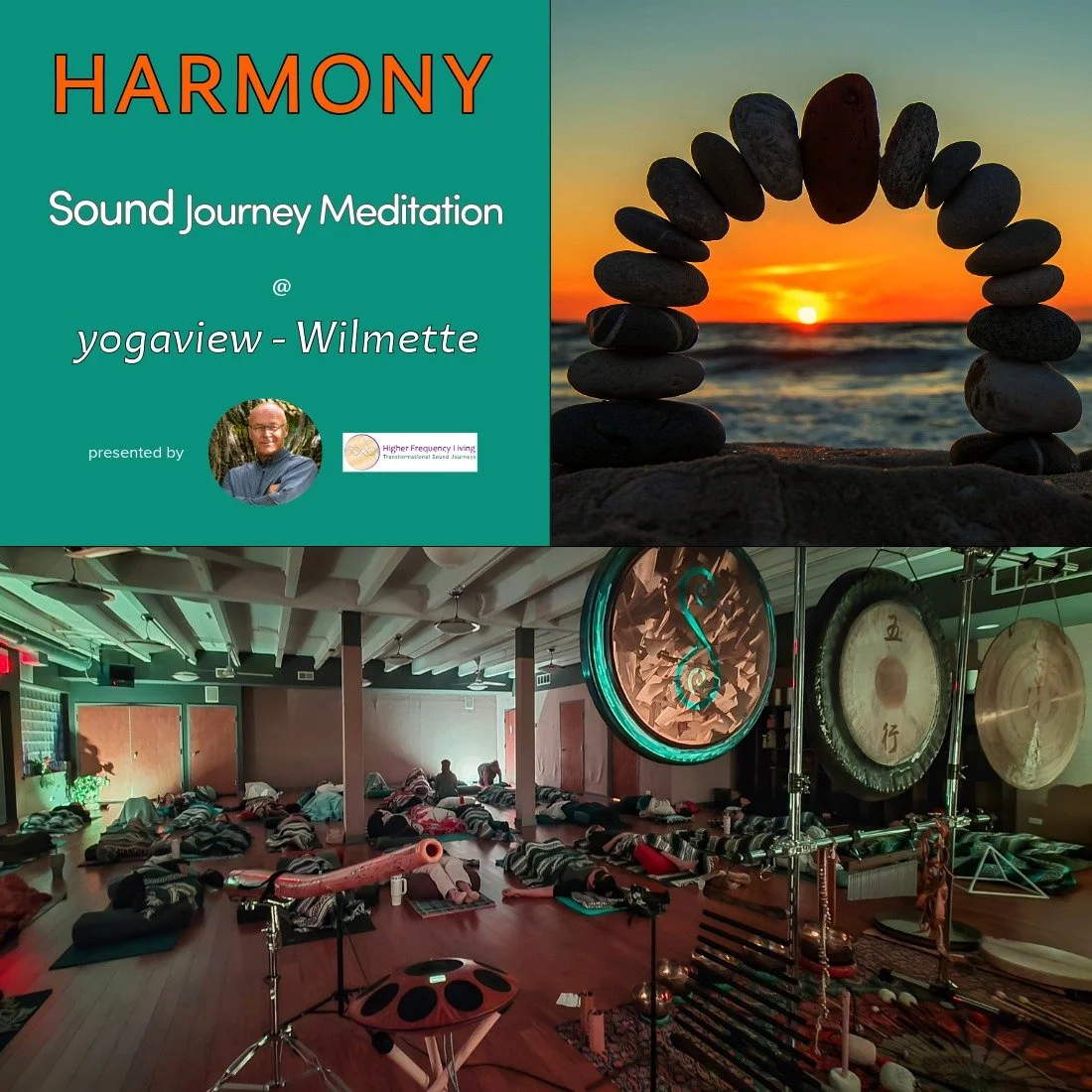 Harmony | A sound bath journey on 2/21/26 at yogaview in Wilmette, IL