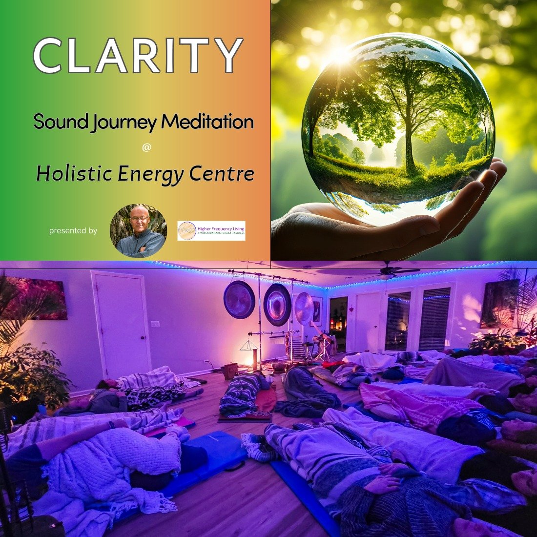 Clarity | Sound Journey Meditation at the Holistic Energy Centre in Warrenville, IL