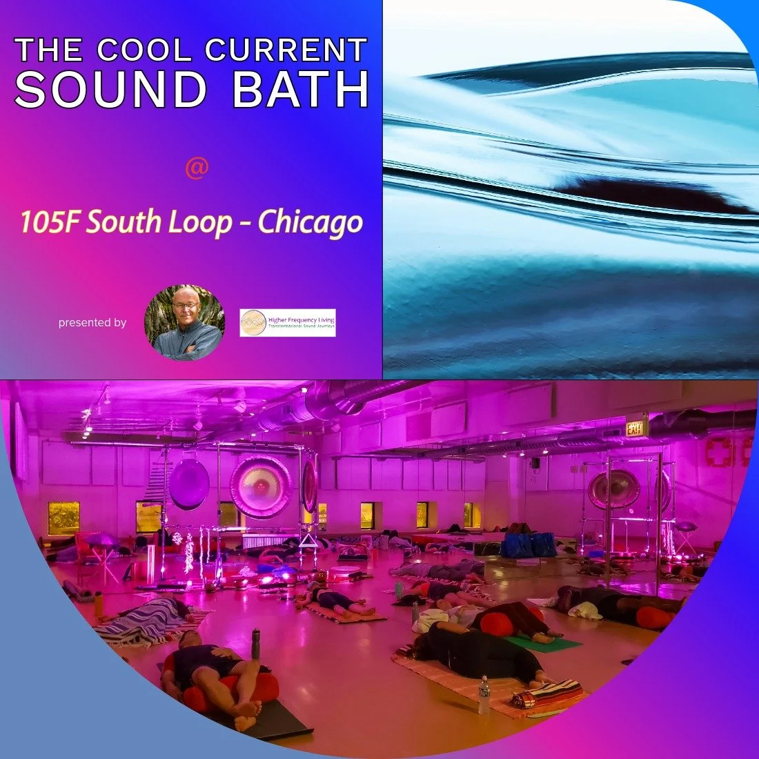 The Cool Current: A Sound Bath at 105F South Loop in Chicago, IL on 10/11/26