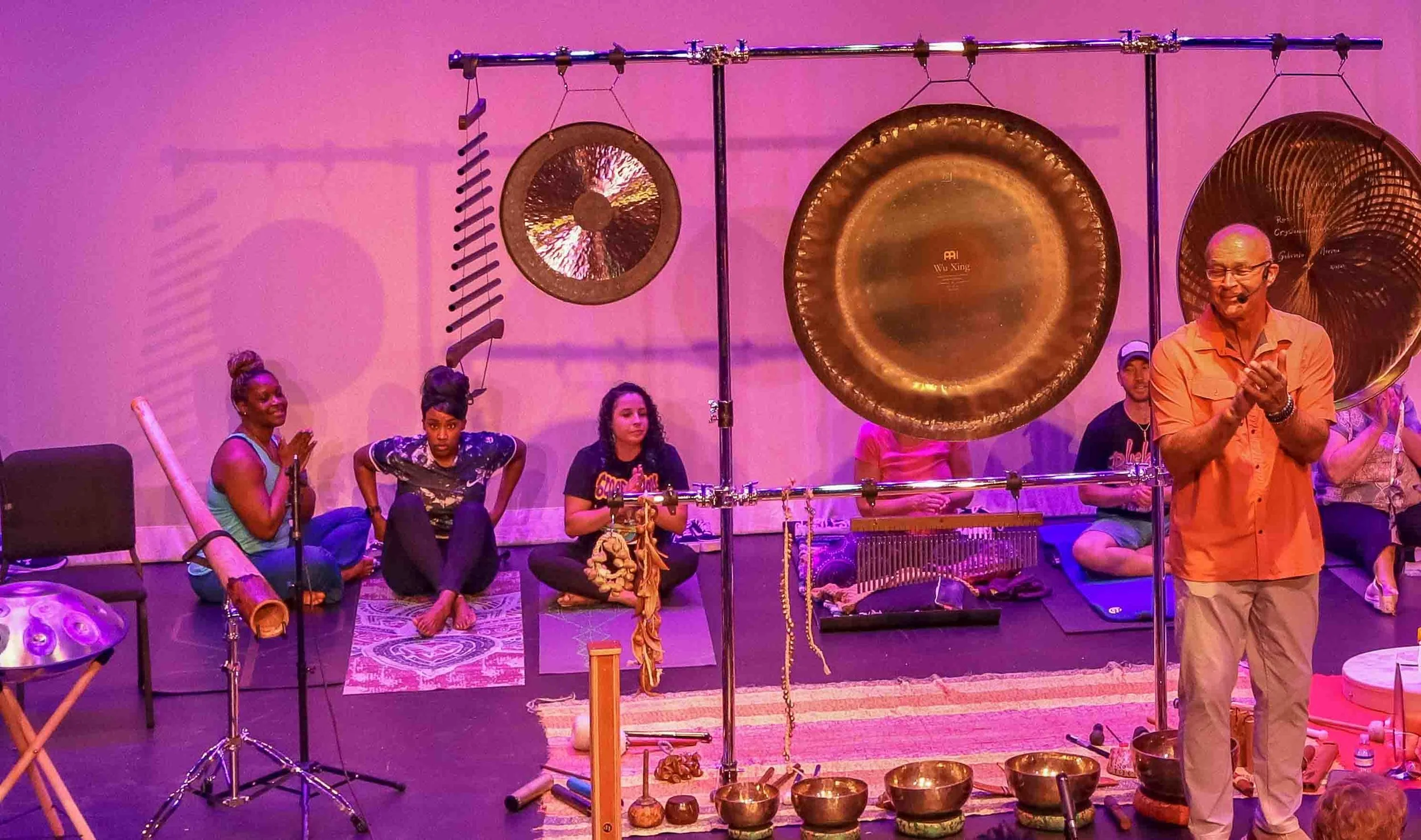During the introduction at the Straz Center for Performing Arts in Tampa, FL