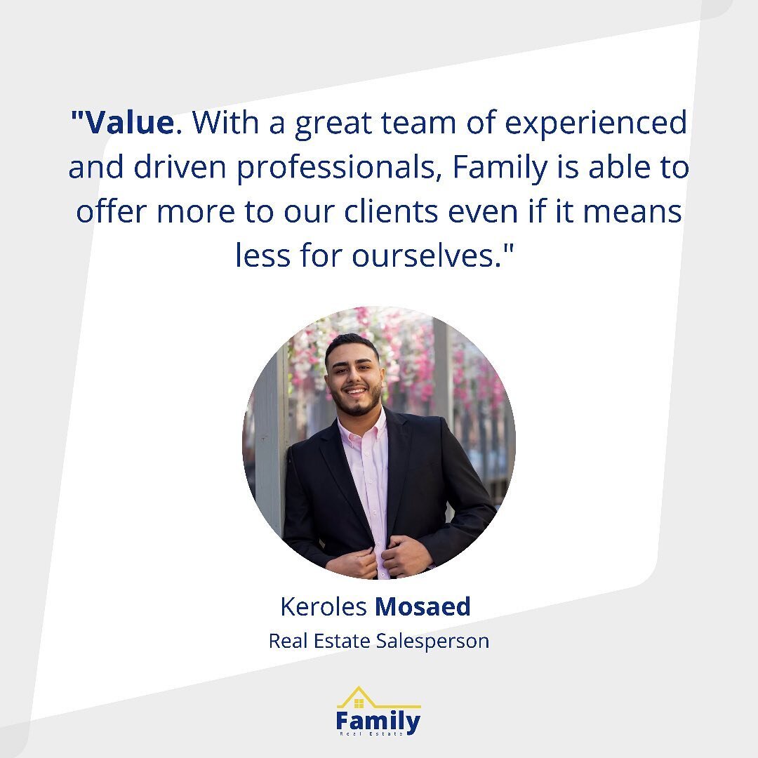 Here at Family, we value our agents but their FIRST priority is always the client! 
.
.
.

#njrealtor #realtor #realestate #realestateagent #brokerage #realty #realtorsofinstagram #homebuying #homeforsale #unioncounty #realestatelife #realestatemarke