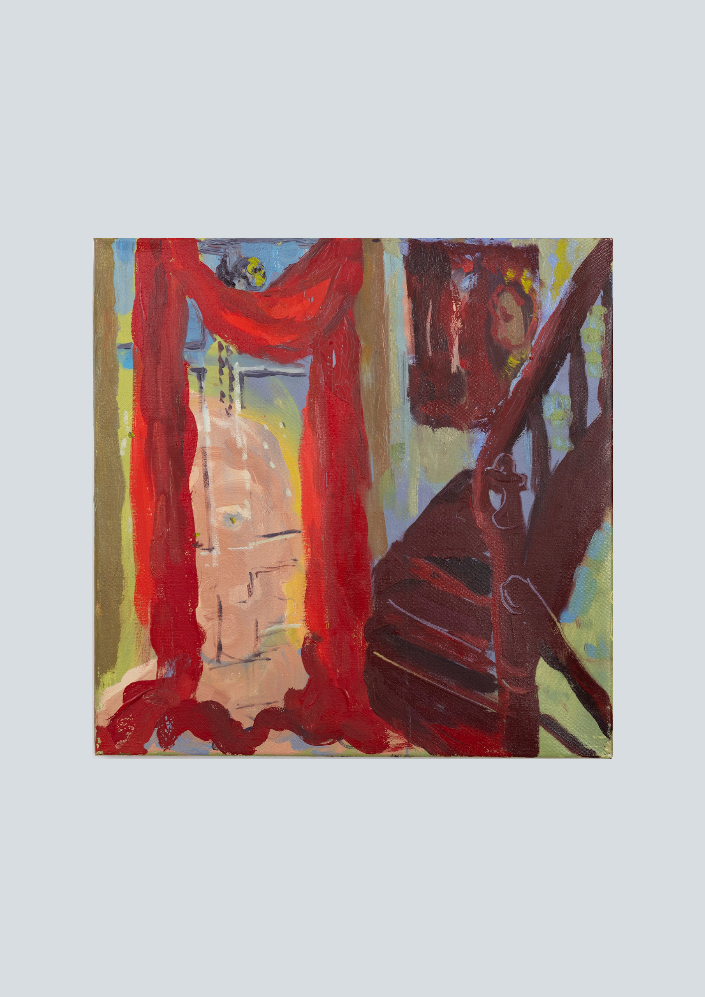 Torild Stray, Red curtain 1.png