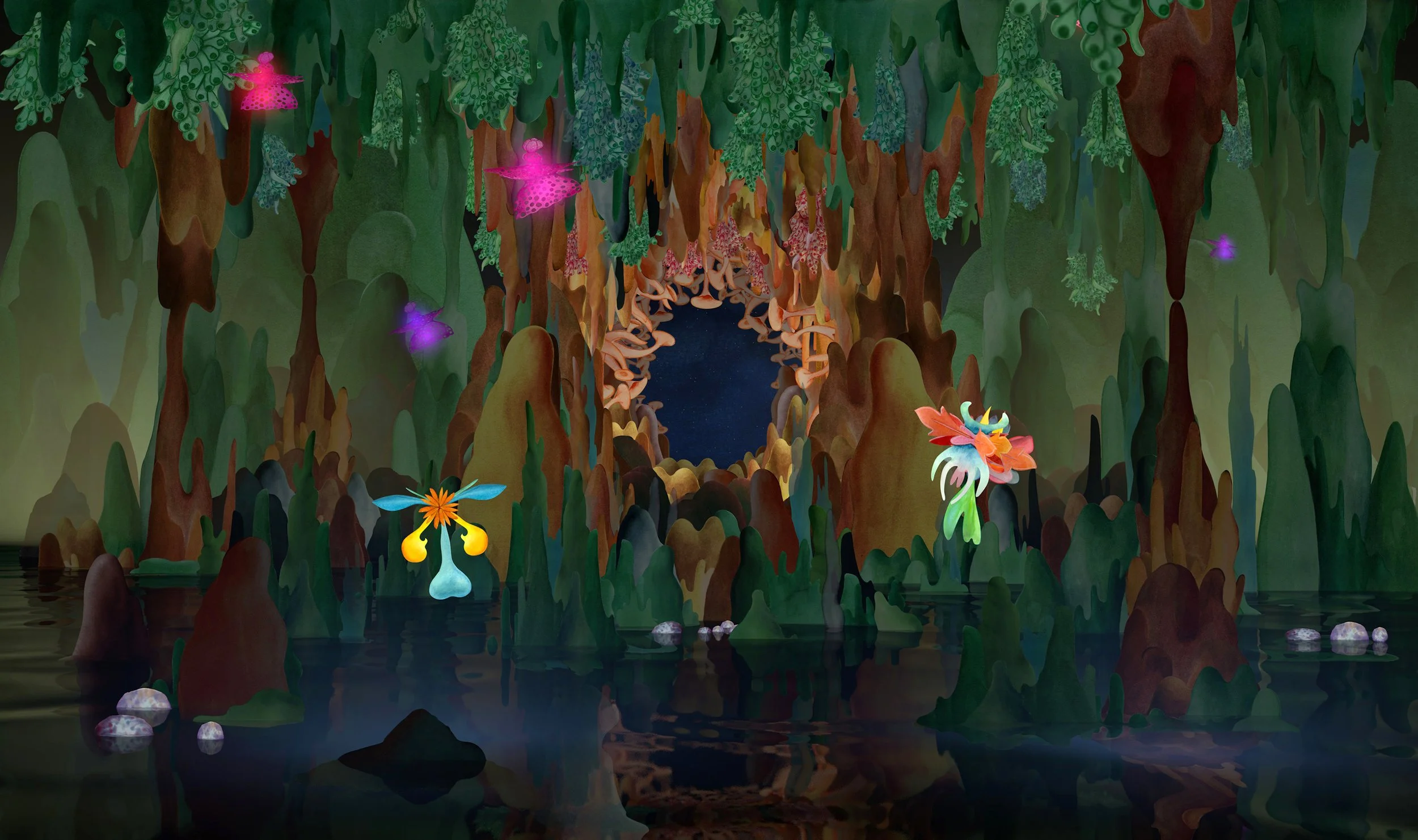 "Chapel of very small Creations", animasjon, 2022. 