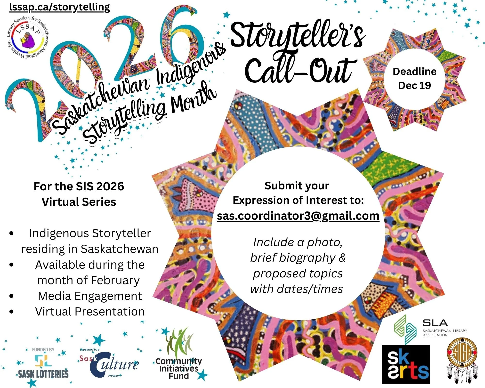 Storyteller Call Out