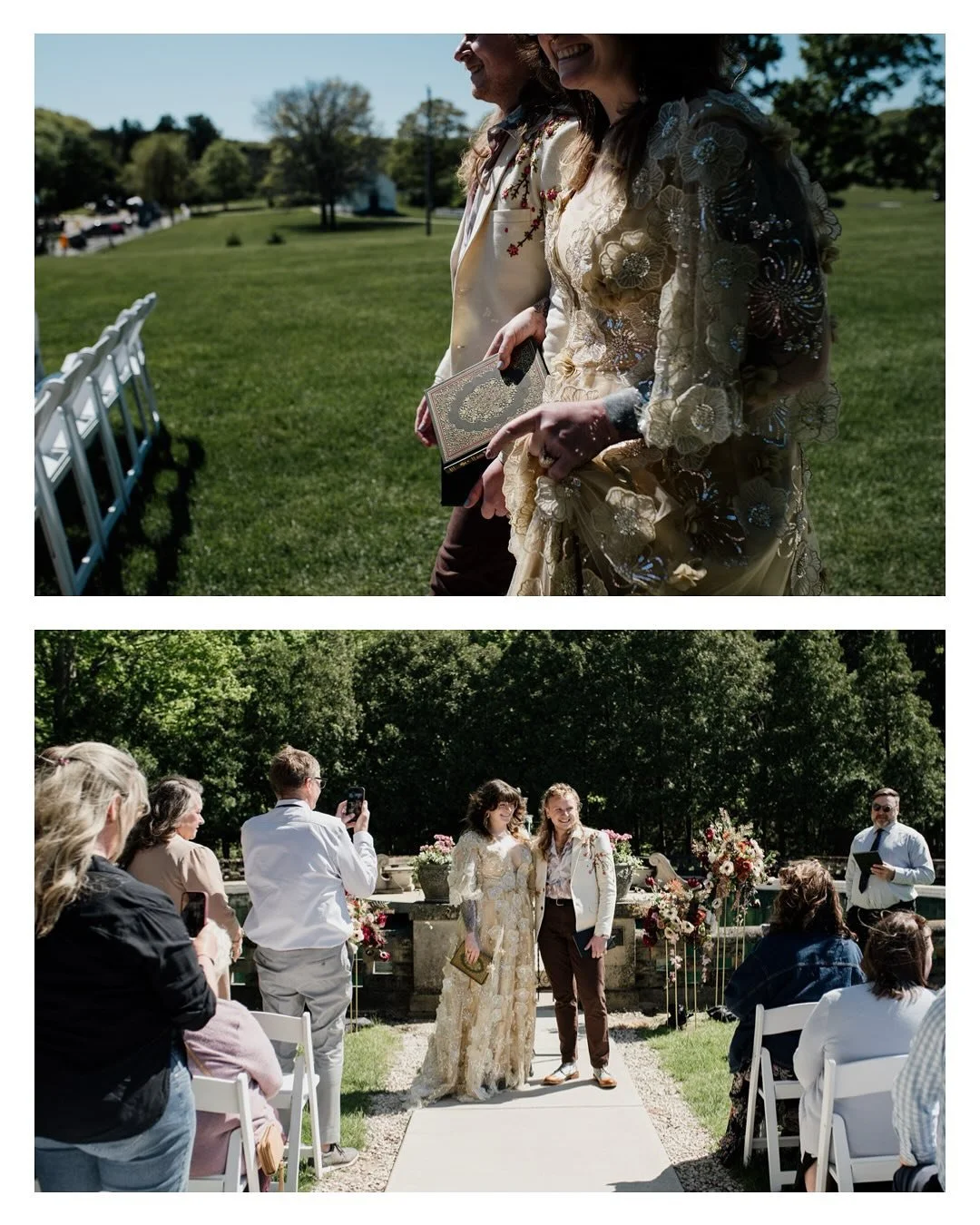 Michigan wedding venue outdoor ceremony