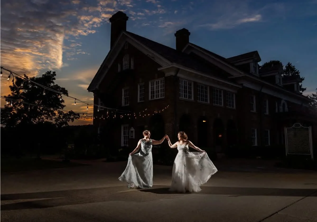 Michigan wedding venue at sunset.JPG