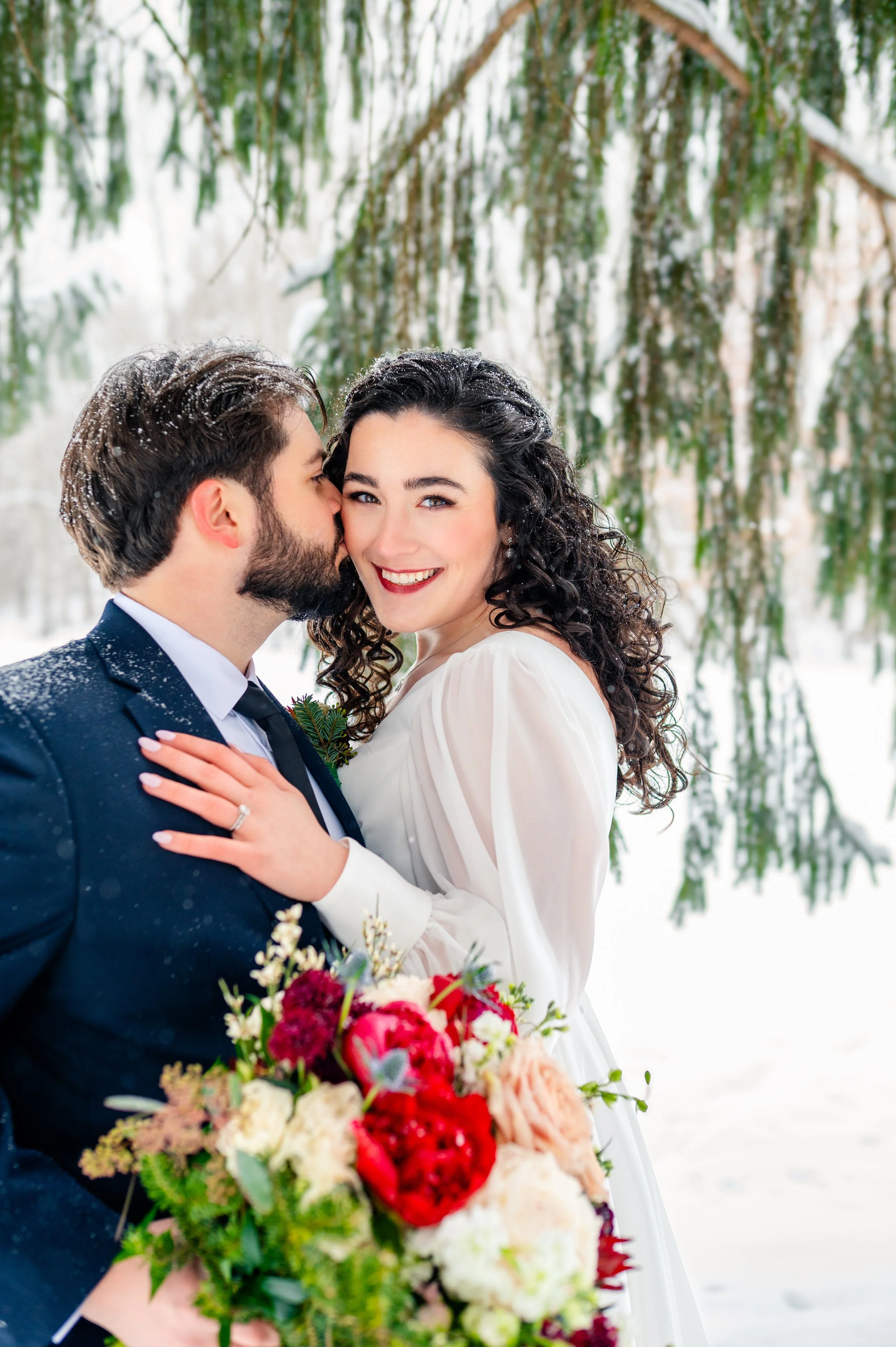 Winter Michigan wedding photography.JPG