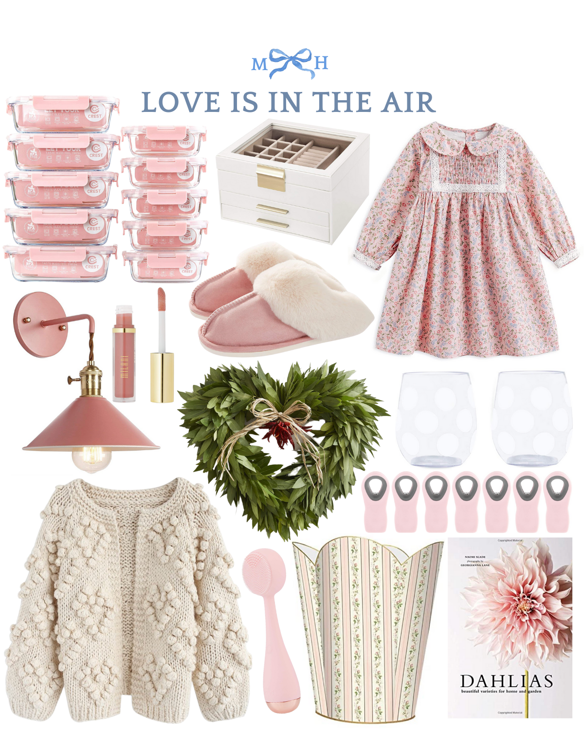 pink home decor