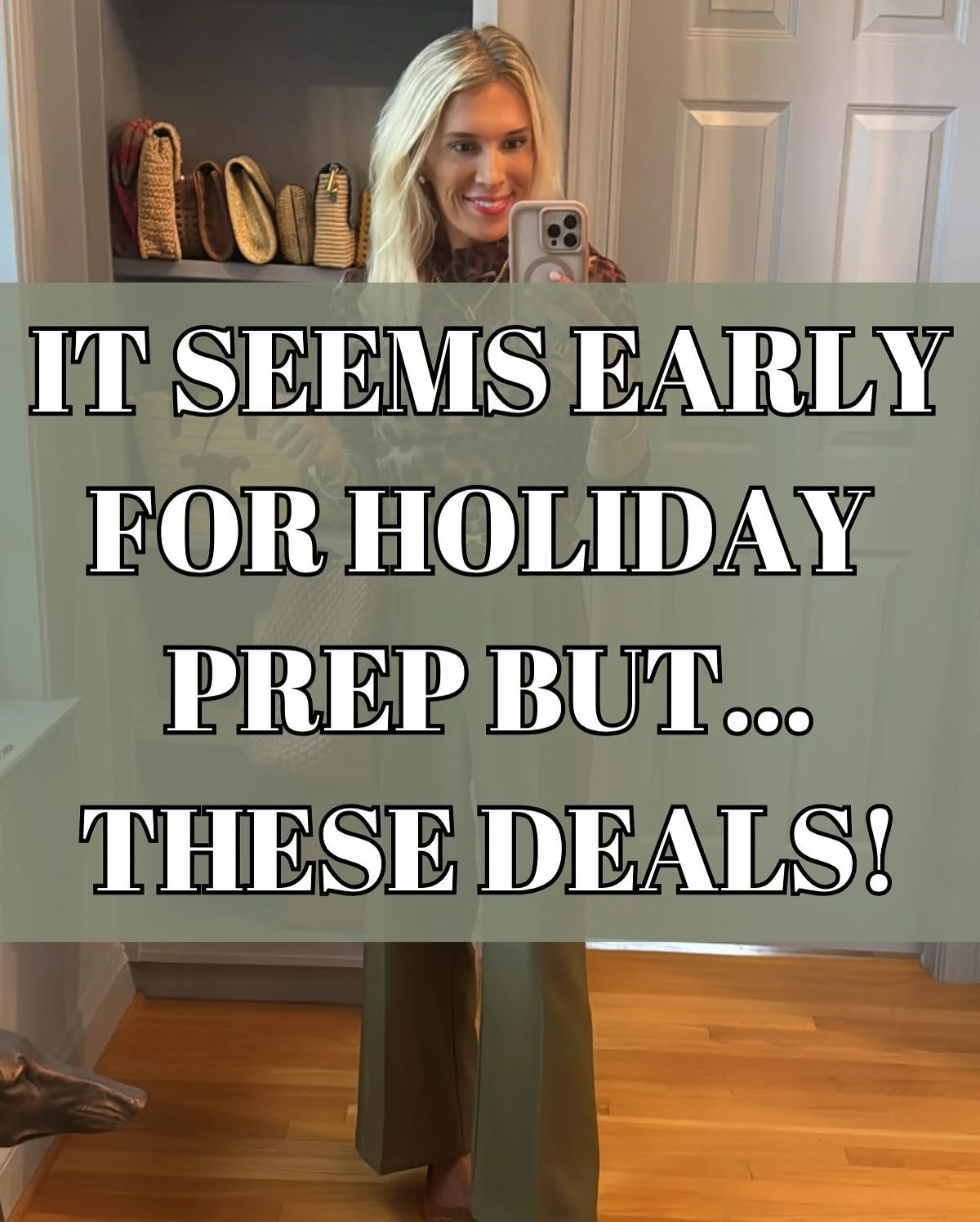 Mention YES PLEASE below and I&rsquo;ll DM you the items I already grabbed and LOVE while they&rsquo;re on sale!  It Might Seem Early for Holiday Prep&hellip; But These Deals Are TOO Good! 

Also, head to my page and tap the little bell icon in the t