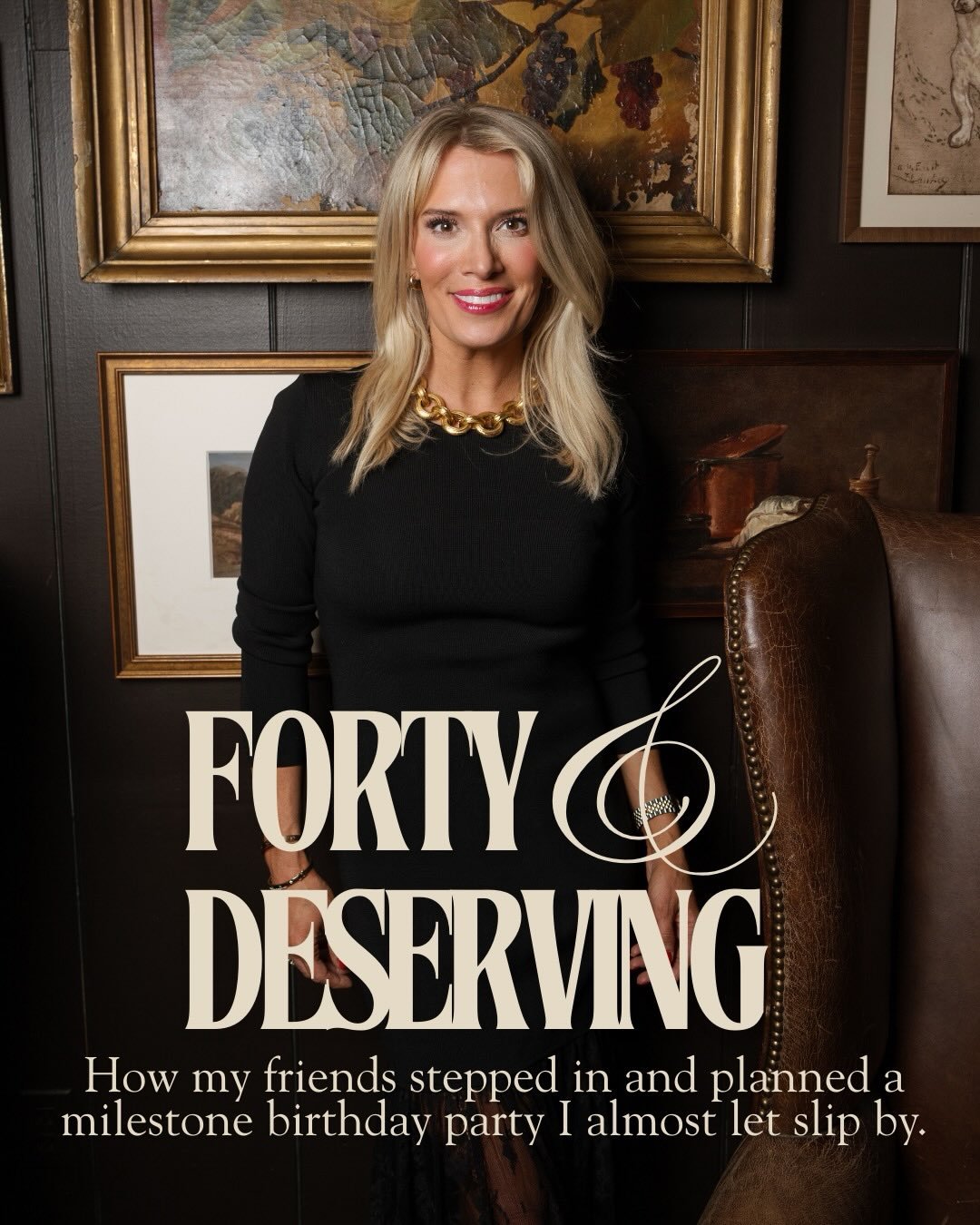 How do you thank the people who love you most for showing up? Not just when it&rsquo;s easy. The ones who know you better than you know yourself? The ones who don&rsquo;t ask you to get together, but stand on your door mat with wine and a pizza? You 
