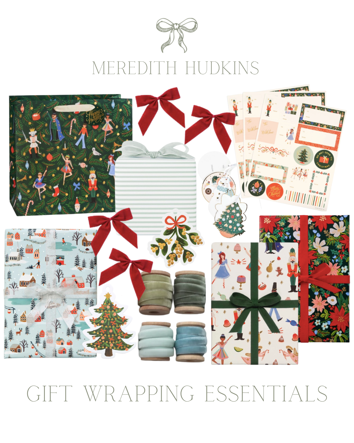 10 Holiday Gift Wrap Essentials: The Best Wrapping Products of 2022 —  Meredith Hudkins