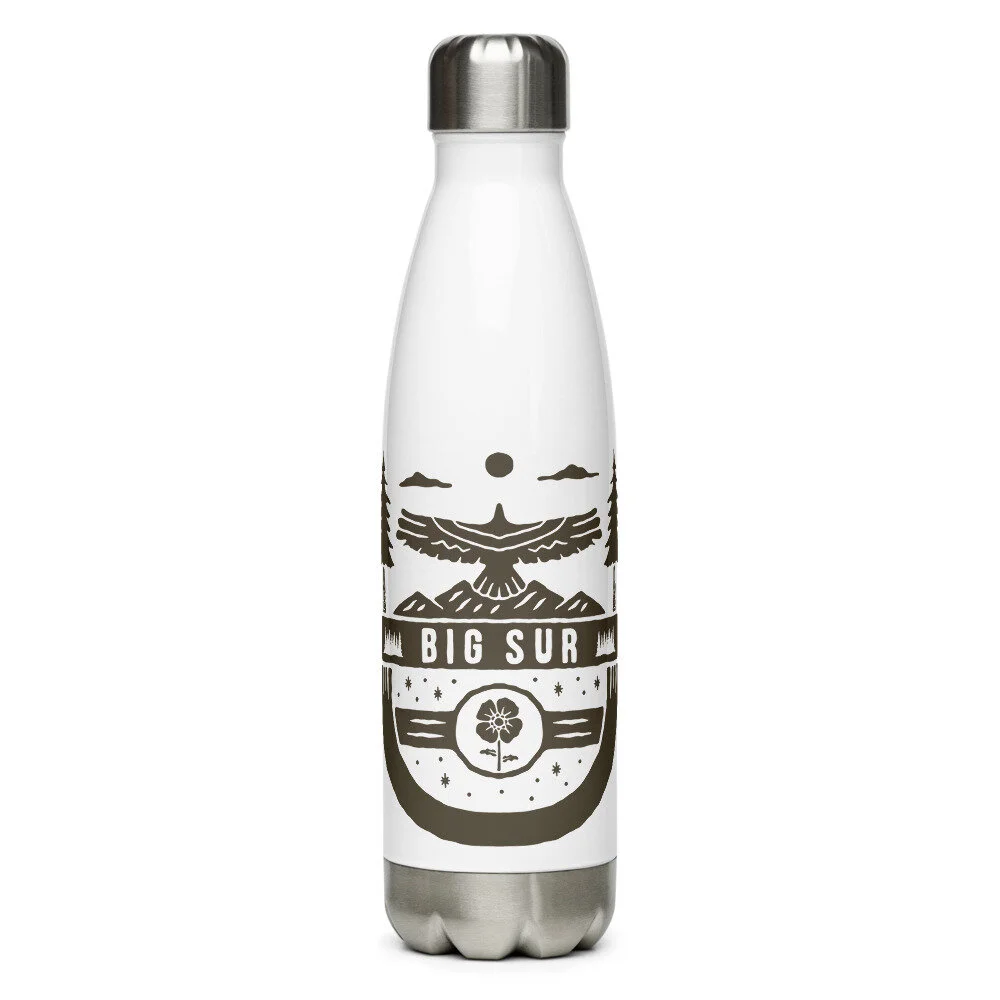 Big Sur Stainless Steel Water Bottle —