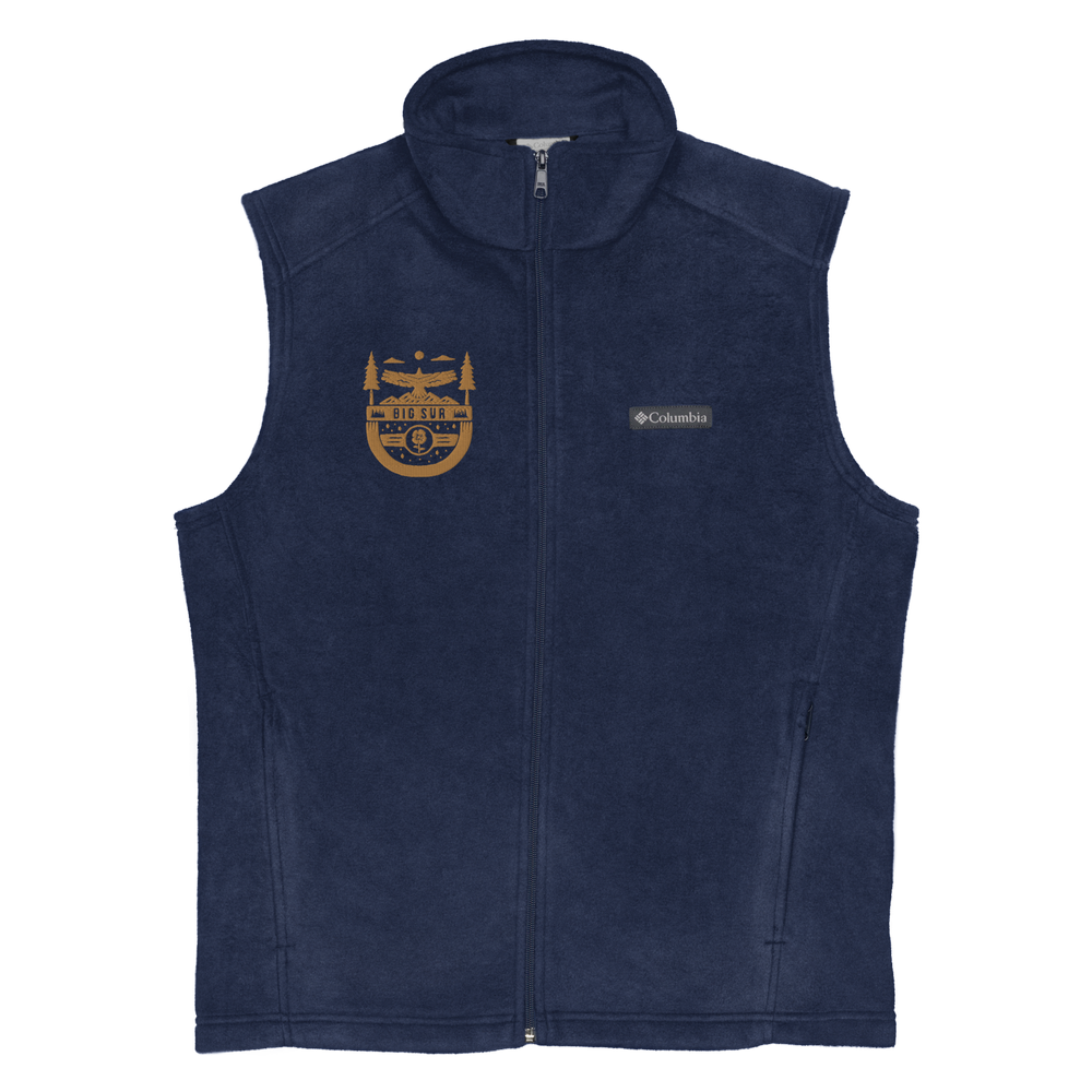 Big Sur Men's Columbia Fleece Vest — BigSurCali.com