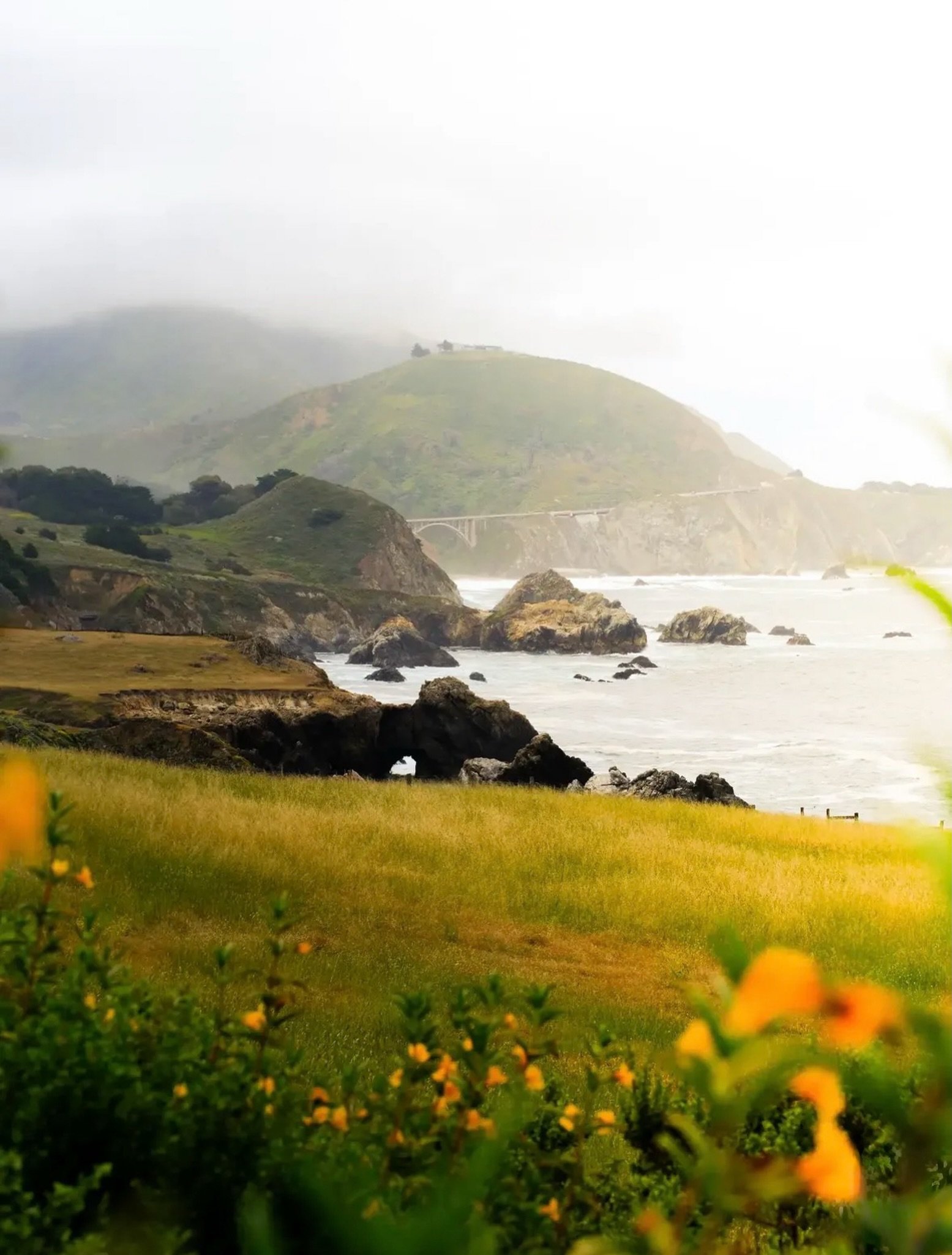 Where the mountains meet the sea, time seems to slow down. 🌊🌿✨

@alexepplen 

Big Sur isn&rsquo;t just a destination, it&rsquo;s a feeling. Golden hills, crashing waves, rugged cliffs, and endless moments that remind you how incredible nature can b