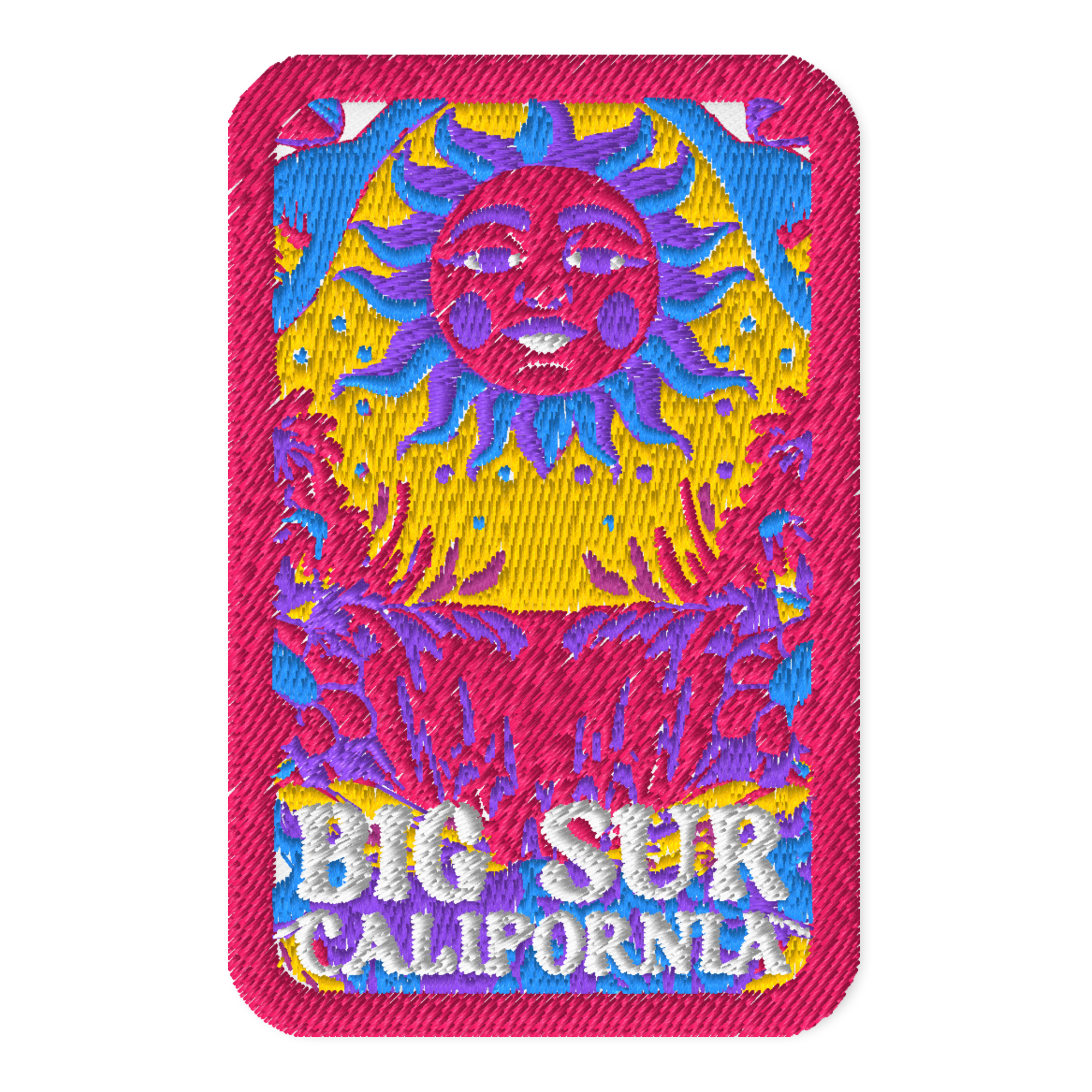 Big Sur Sun Flare Embroidered Patch
