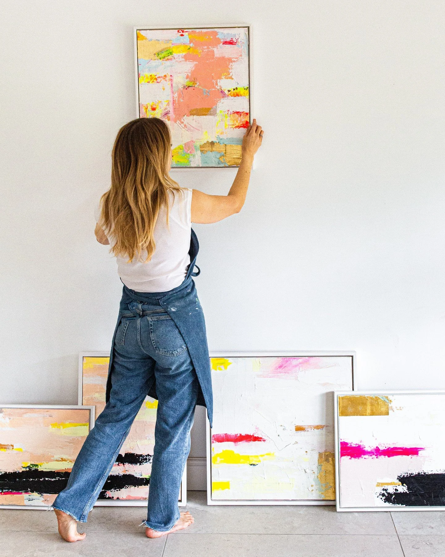 ✨ Five pieces. One Journey ✨

Next week,  my Glimmers collection heads to Art for Youth London - a brilliant exhibition supporting UK Youth.

Each painting captures a moment of stillness, joy and connection, a reminder to pause and notice the light a