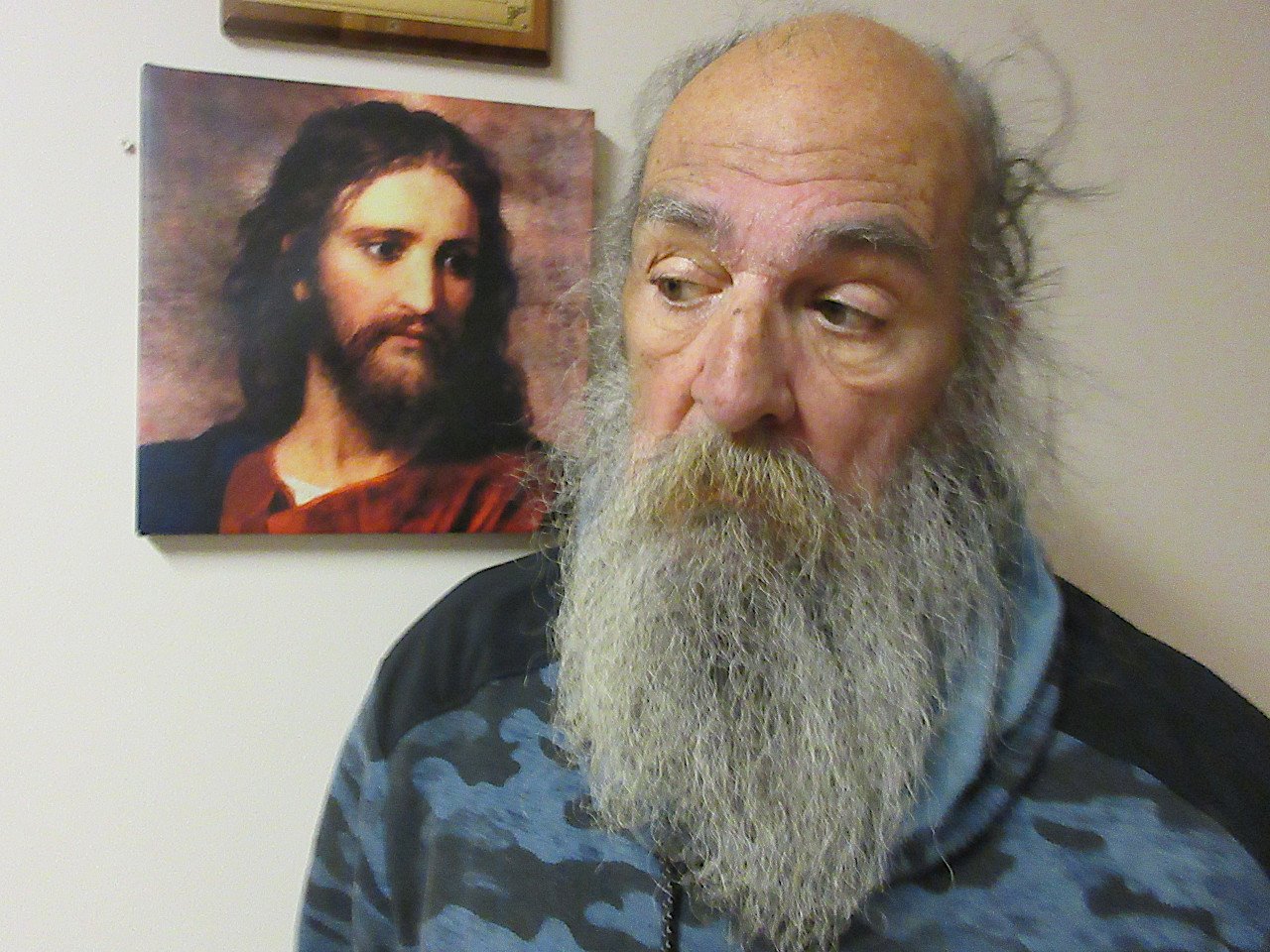 Matthew in reflection at  St. Mary's Cathedral . March 2026