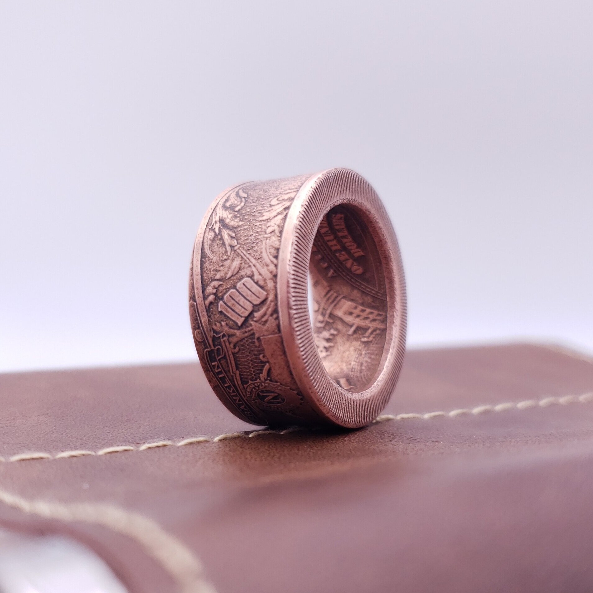 "The Franklin" Pure Copper Ring
