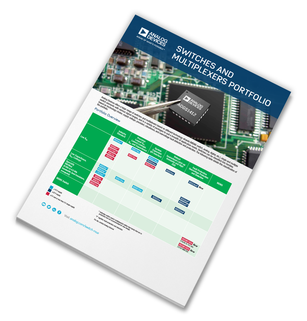 Switched and Multiplexers Product Selection Guide