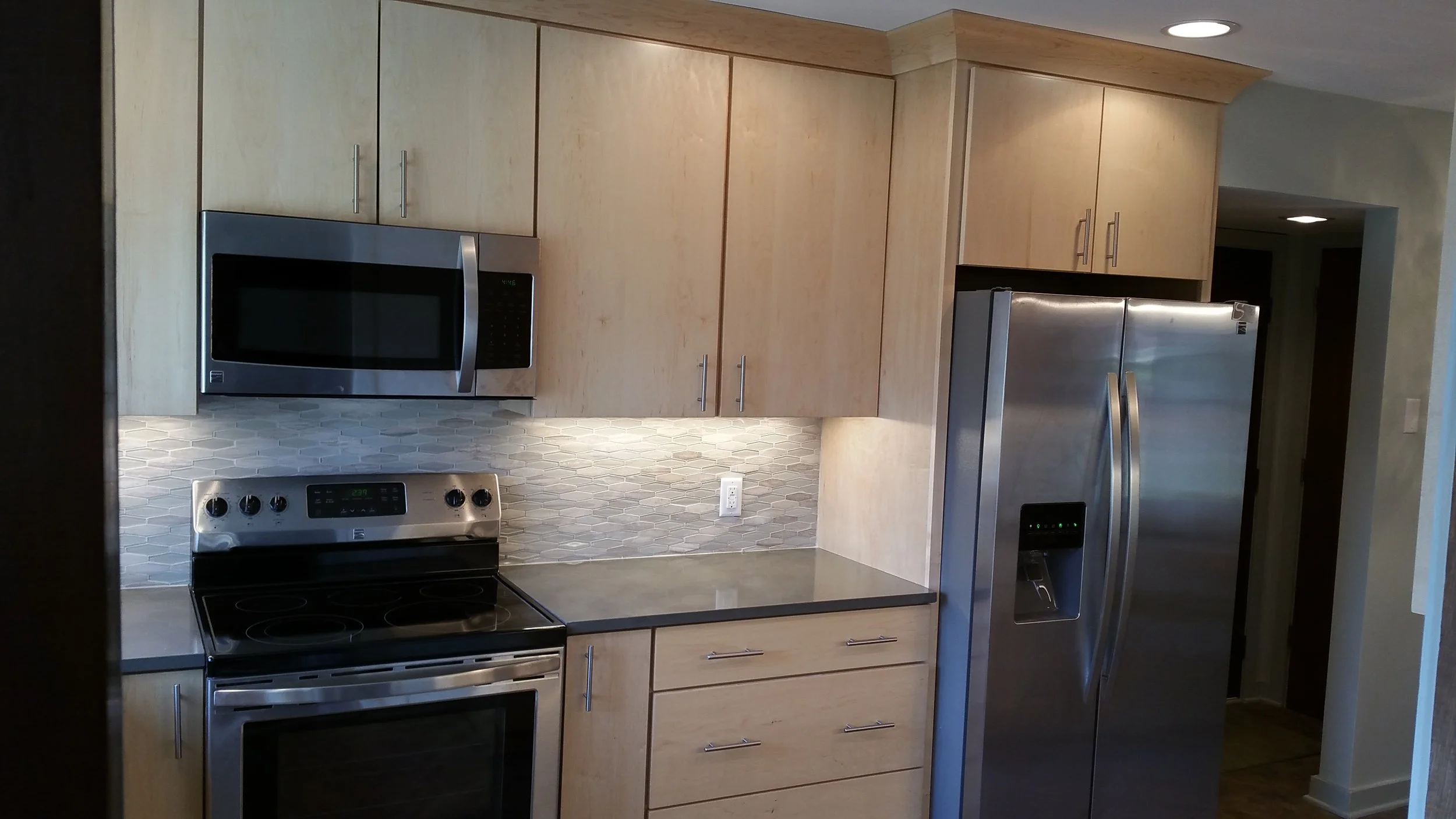 Contemporary Kitchen Remodel by Alpha and Omega Construction project photo